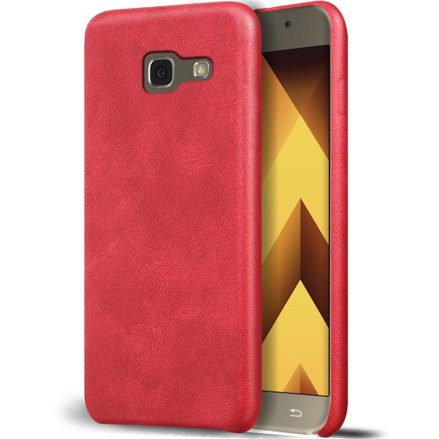 CoolGadget Handyhülle Backcover Schutzhülle für Samsung Galaxy A3 2017 4,7 Zoll, Ultra Slim Handy Hülle für Samsung A3 2017 Case Bumper