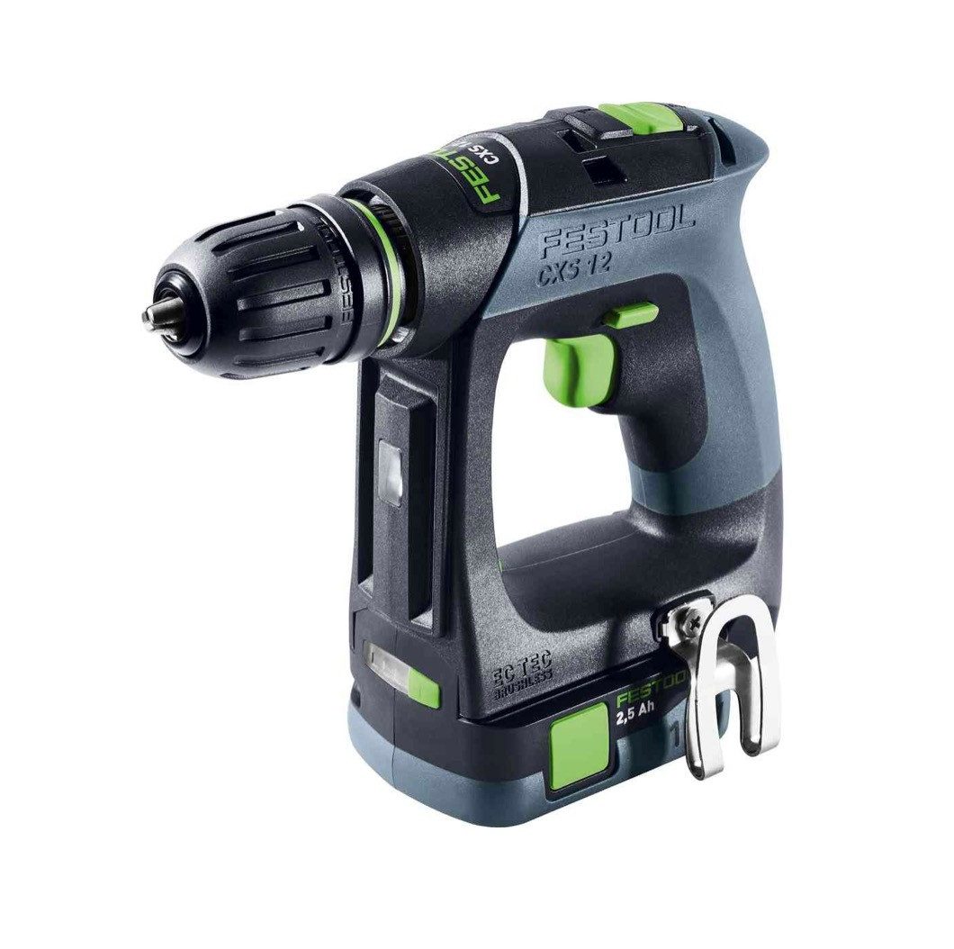 FESTOOL Akku-Schrauber CXS 12 2,5-Plus Akku Bohrschrauber 12 V 30 Nm Brushless (576864)