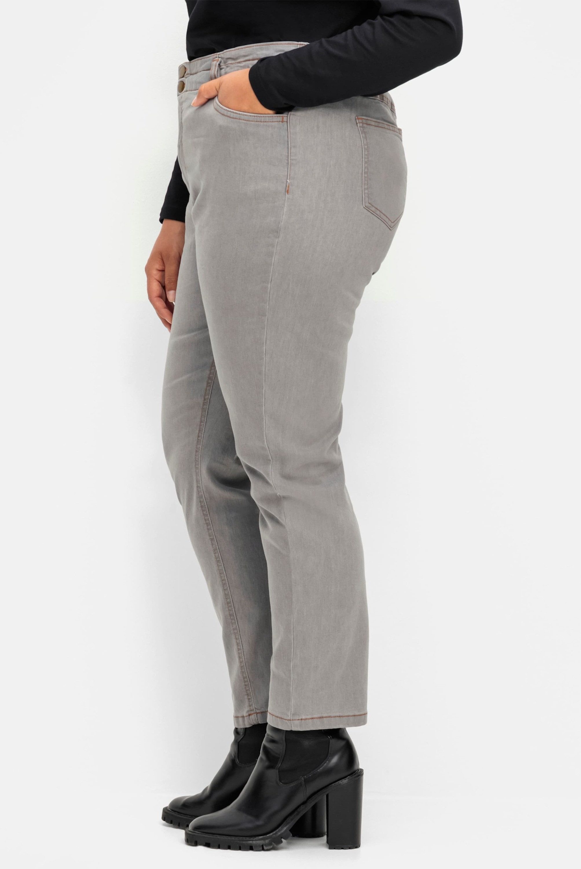Sieh an! Bequeme Jeans Jeans leicht vertieft