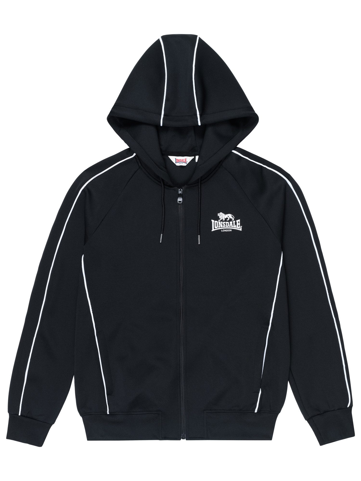 Lonsdale Kapuzensweatjacke ACHAVANICH (1-tlg)