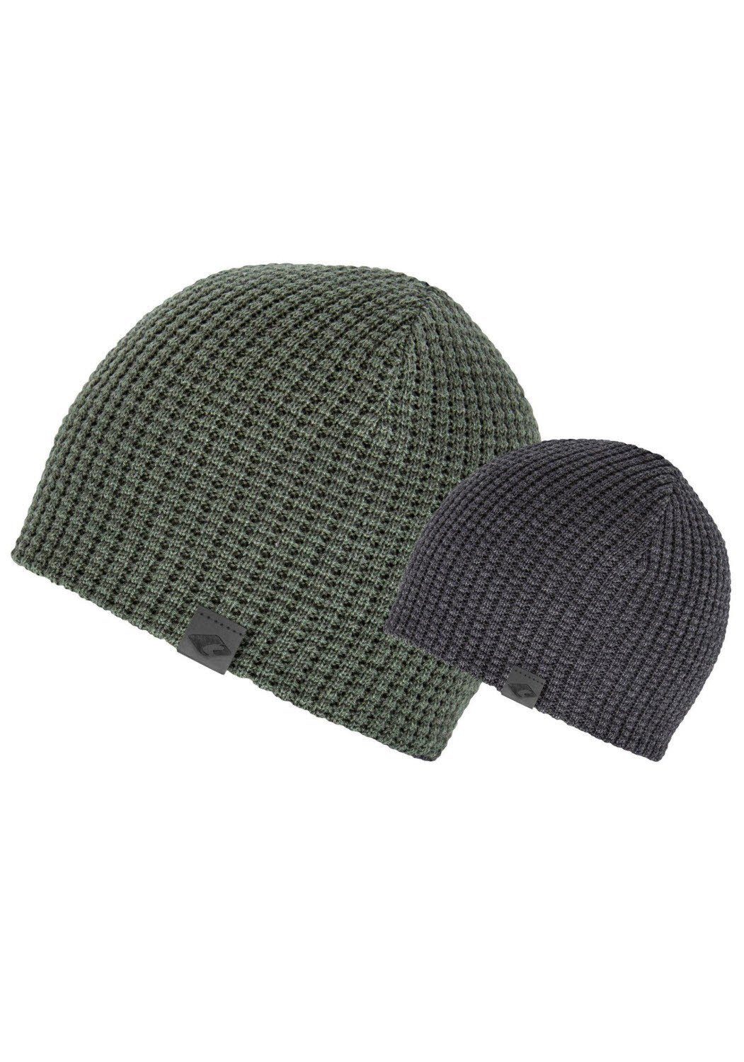 chillouts Beanie Matthew Hat, olive-dark-grey