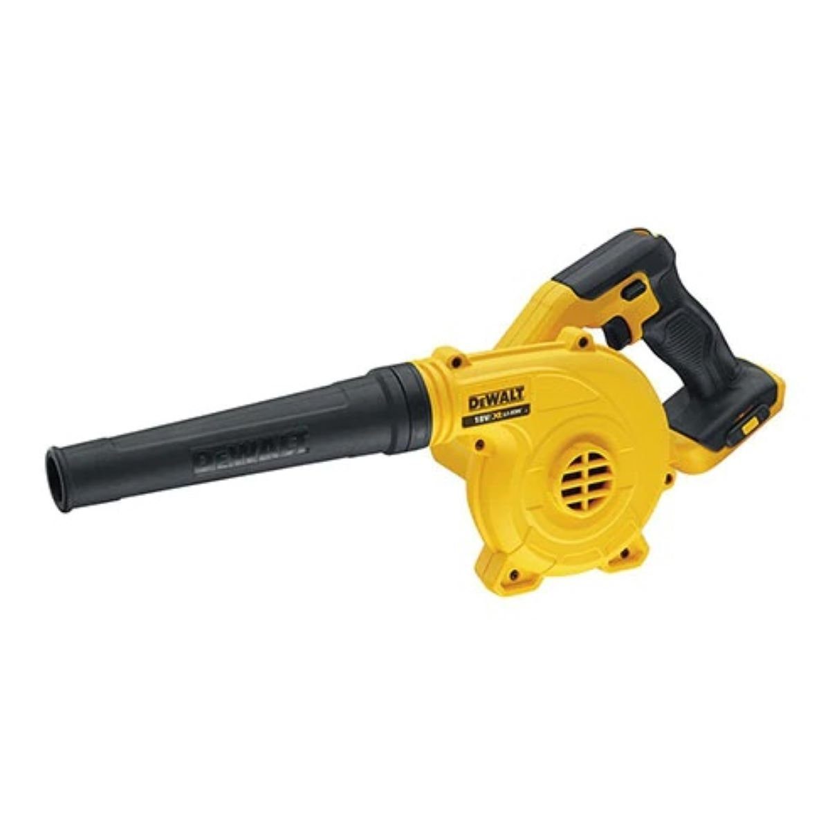 DeWalt Akku-Gebläse DCV100-XJ, 265 Watt, 18V, 290 km/h, 168 m³/h, ohne Akku  und Netzteil