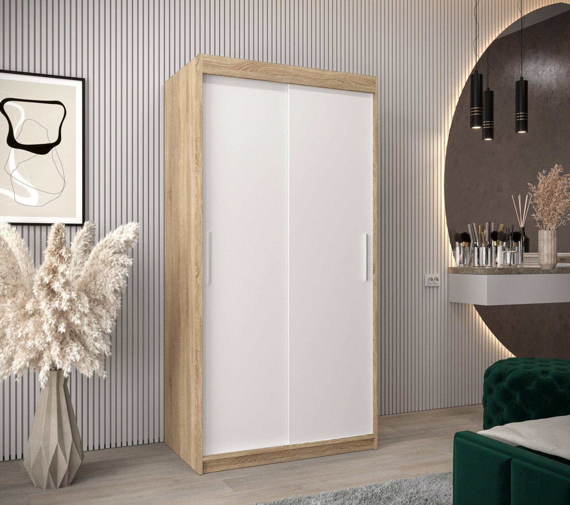 ABIKS MÖBEL Schwebetürenschrank Tokyo Schlafzimmer Kleiderschrank günstig online kaufen