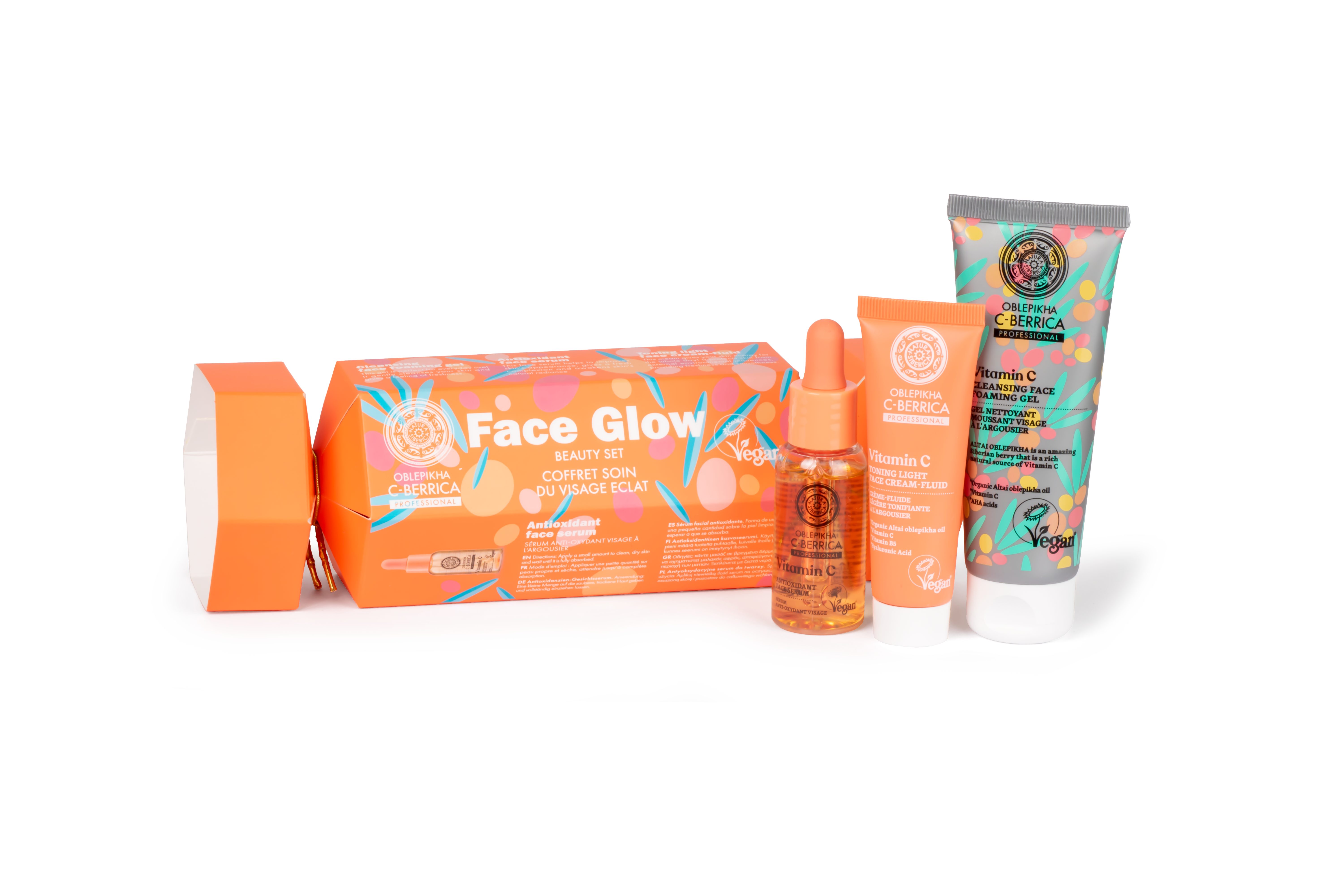 Natura Siberica Gesichtspflege-Set OBLEPIKHA C-BERRICA Face Glow Beauty Set