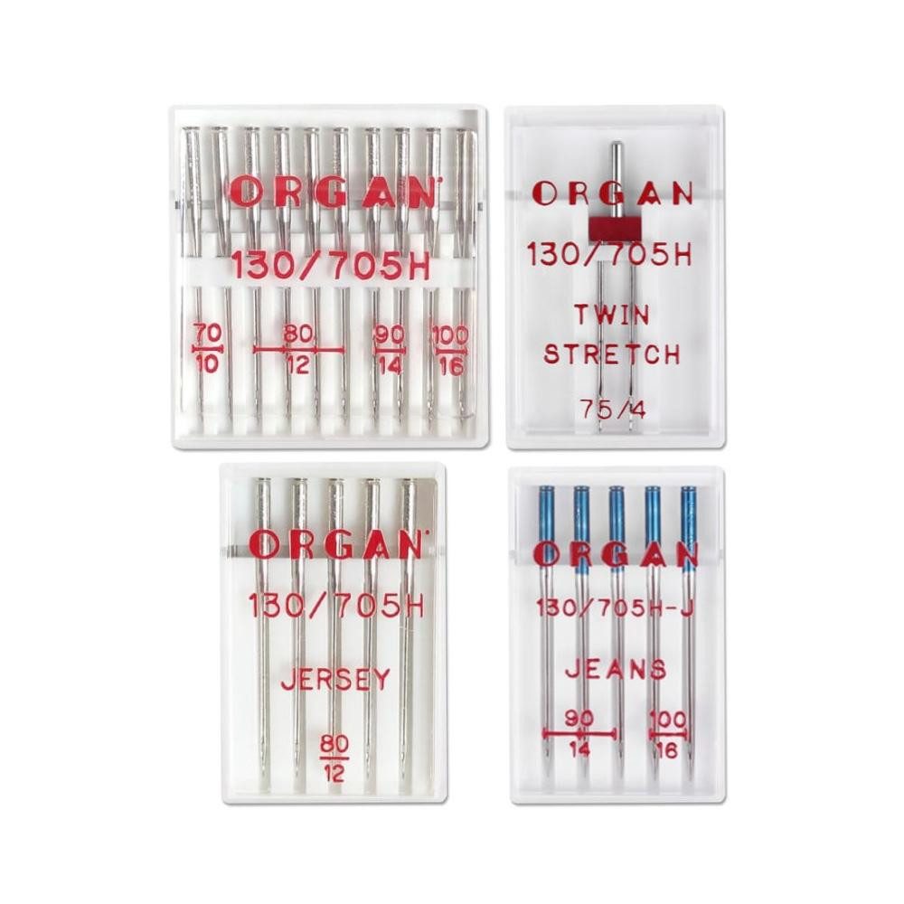 Organ Nähmaschinennadeln - Nadelsortiment Jersey/ Jeans / Twin-Stretch / Un günstig online kaufen