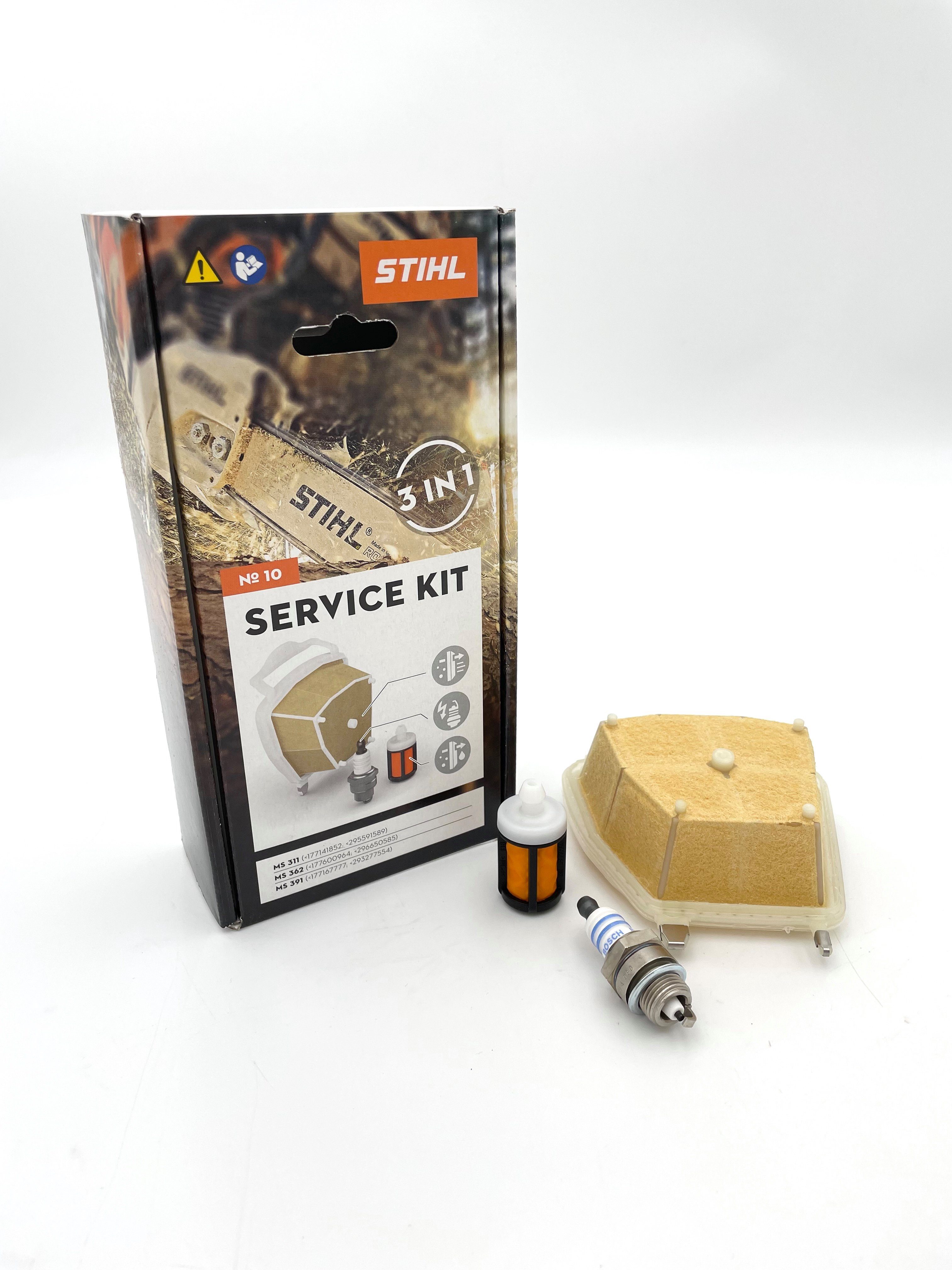 STIHL Ersatzfilter Service Kit 10 MS 311, MS 362, MS 391 11400074100 Filter, Zündkerze, Zubehör für MS 311, MS 362, MS 391