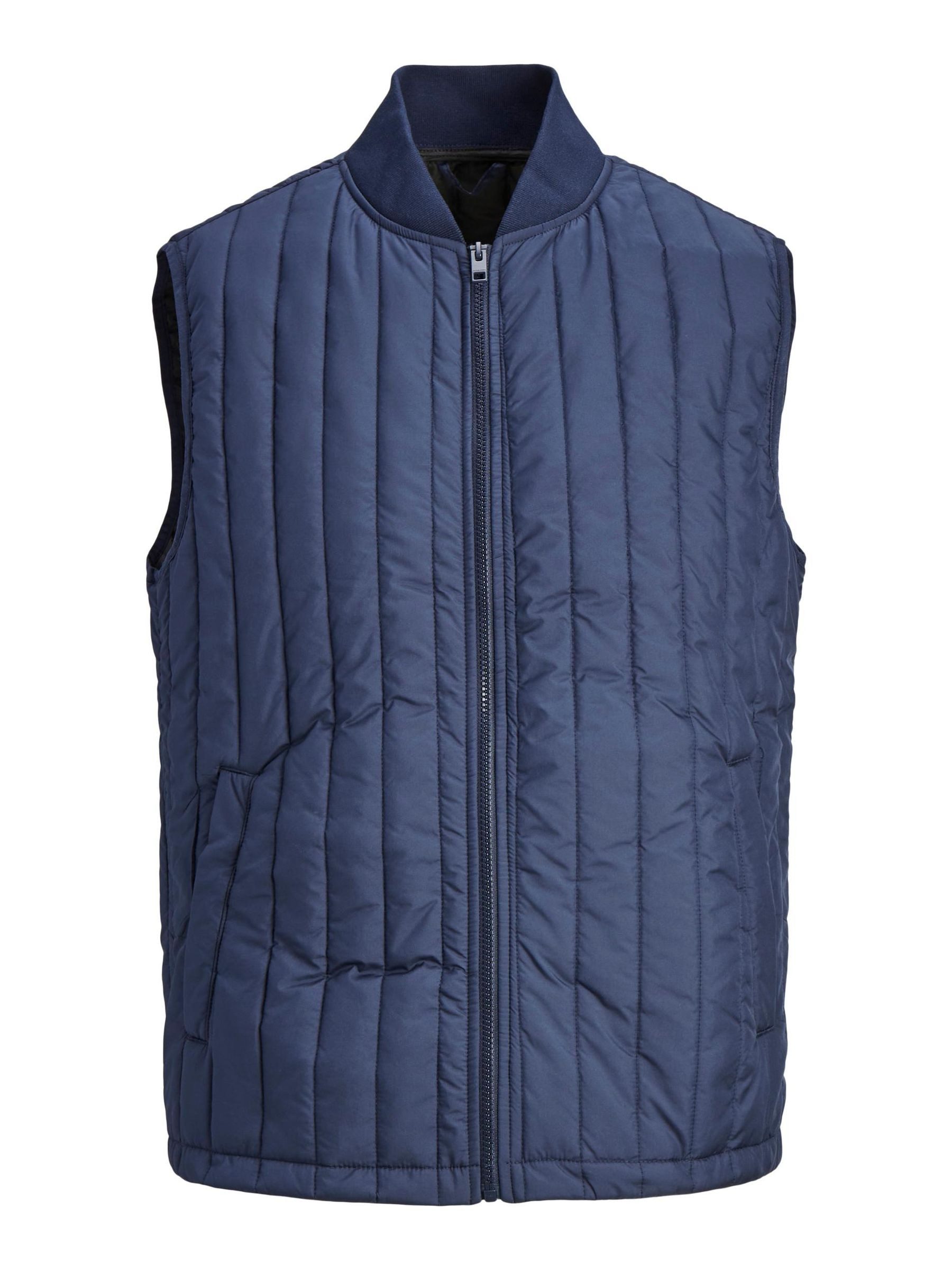 Jack & Jones Funktionsweste Stepp Übergangs Blouson ohne Ärmel JJERECYCLE JJECITY LINER VEST NOOS