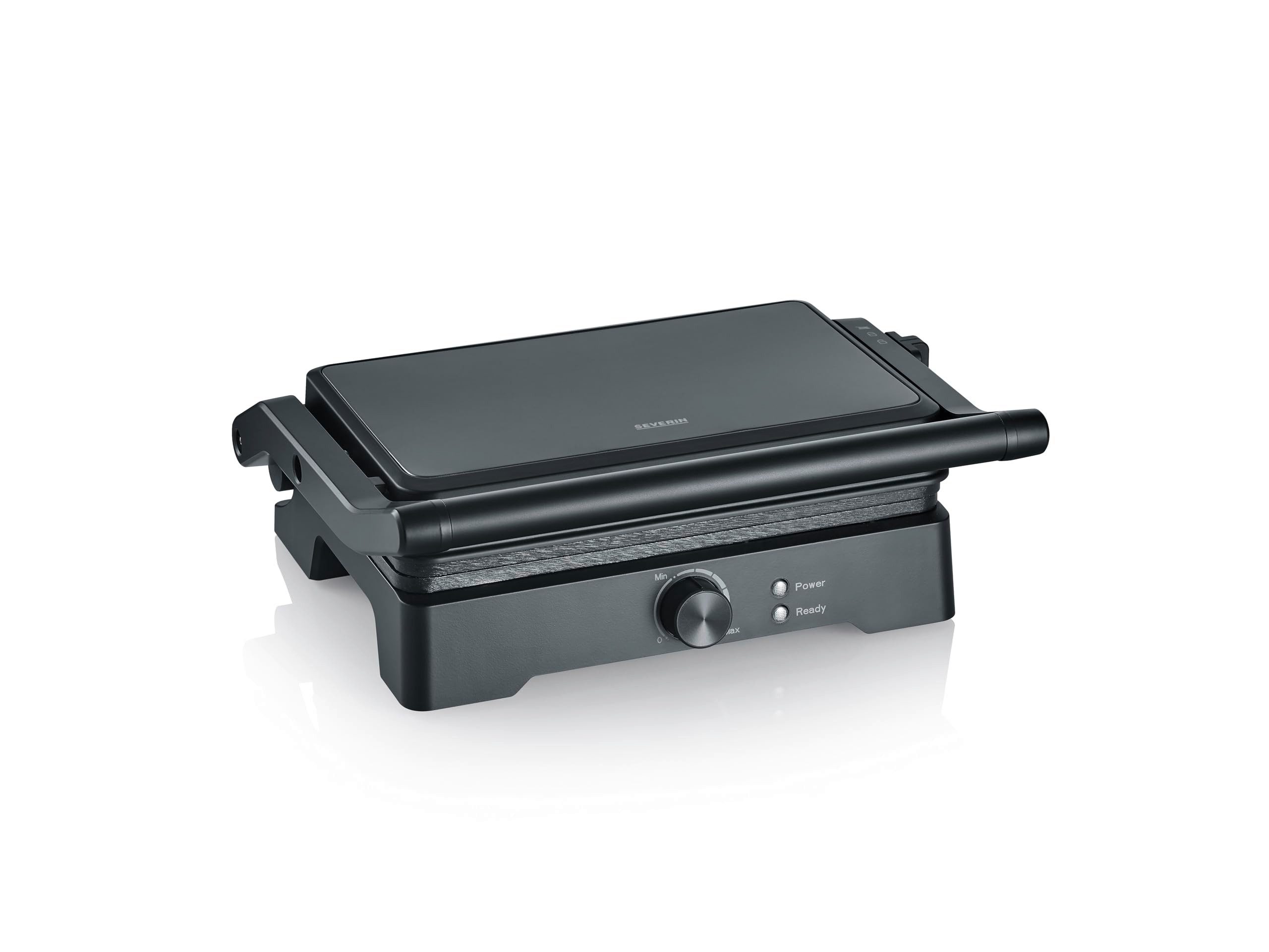 Severin Kontaktgrill KG 2391, PFAS-freie Keramikbeschichtung, große Grillfläche, fettarmes Grillen