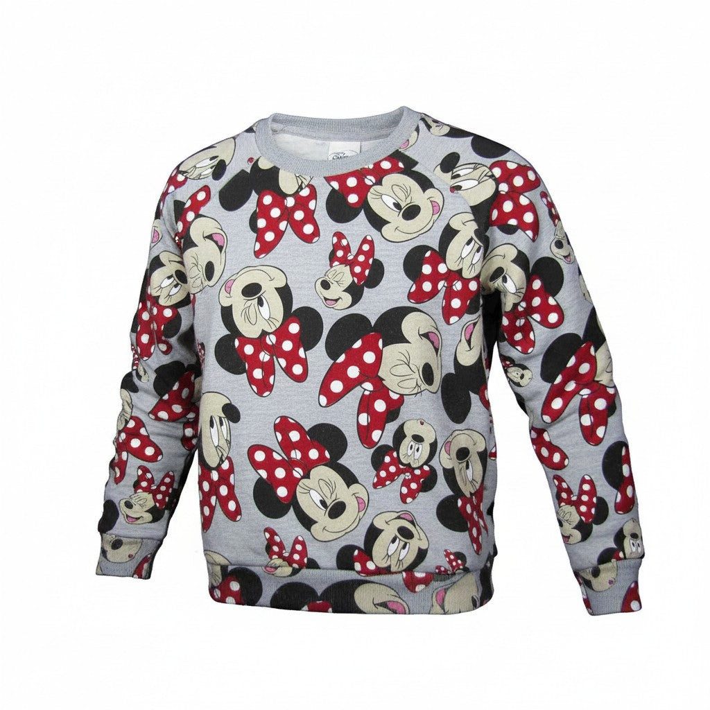 ELEVEN PARIS Sweatshirt LITTLE Eleven Paris Sweatshirt Minnie Mouse greymelange © DISNEY