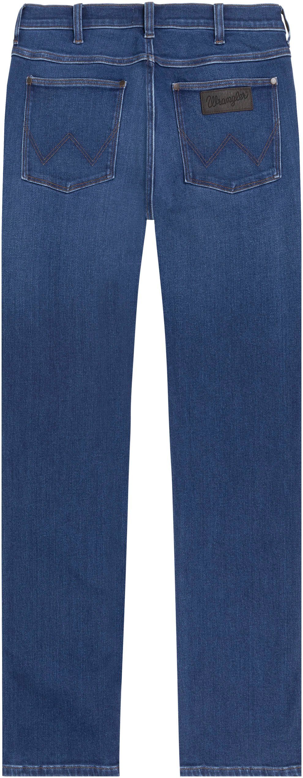 olympia Regular Straight Regular Greensboro Wrangler Straight Stretch-Jeans