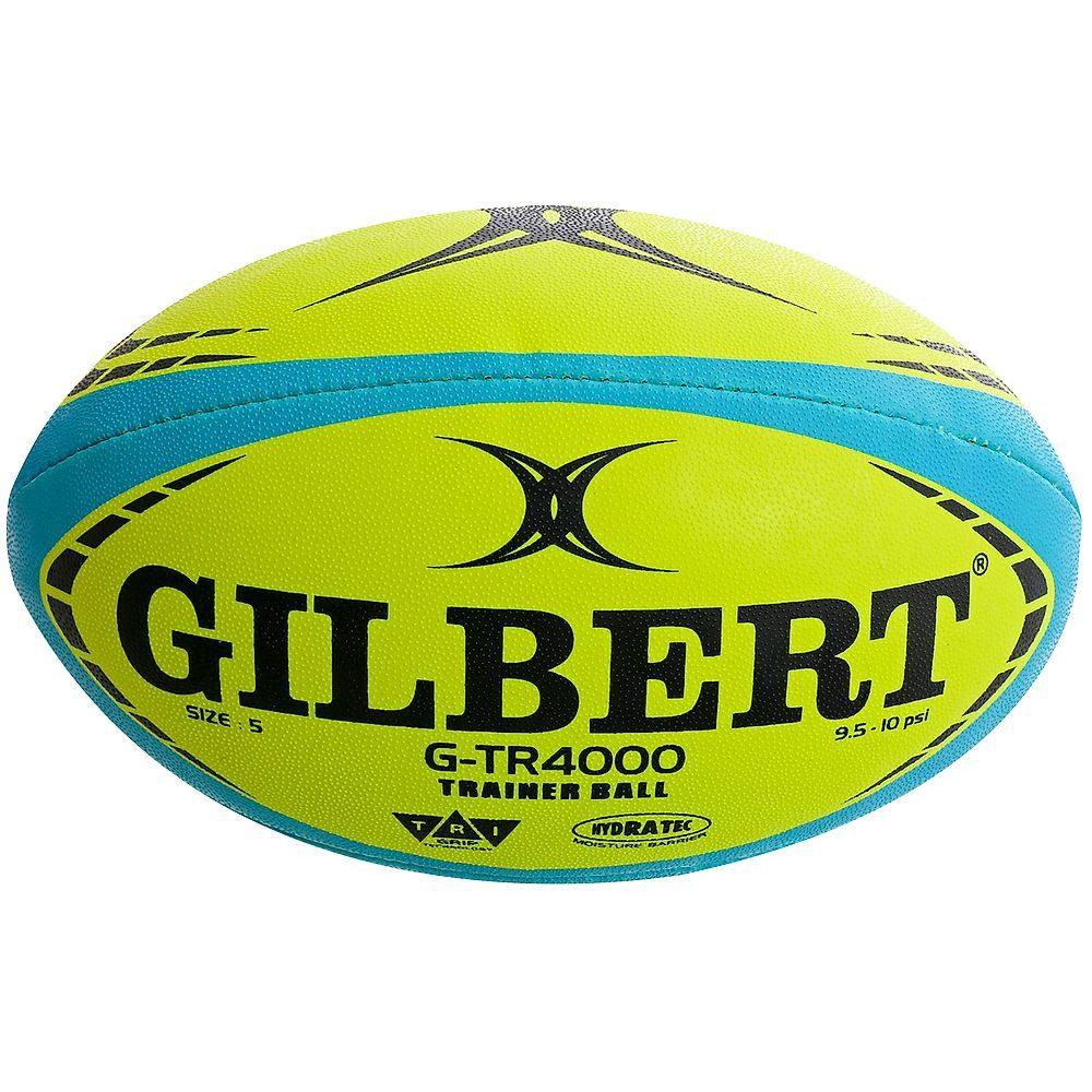 Gilbert Rugbyball Rugbyball G-TR4000 Fluoro, Patentierte TRI Grip-Technologie