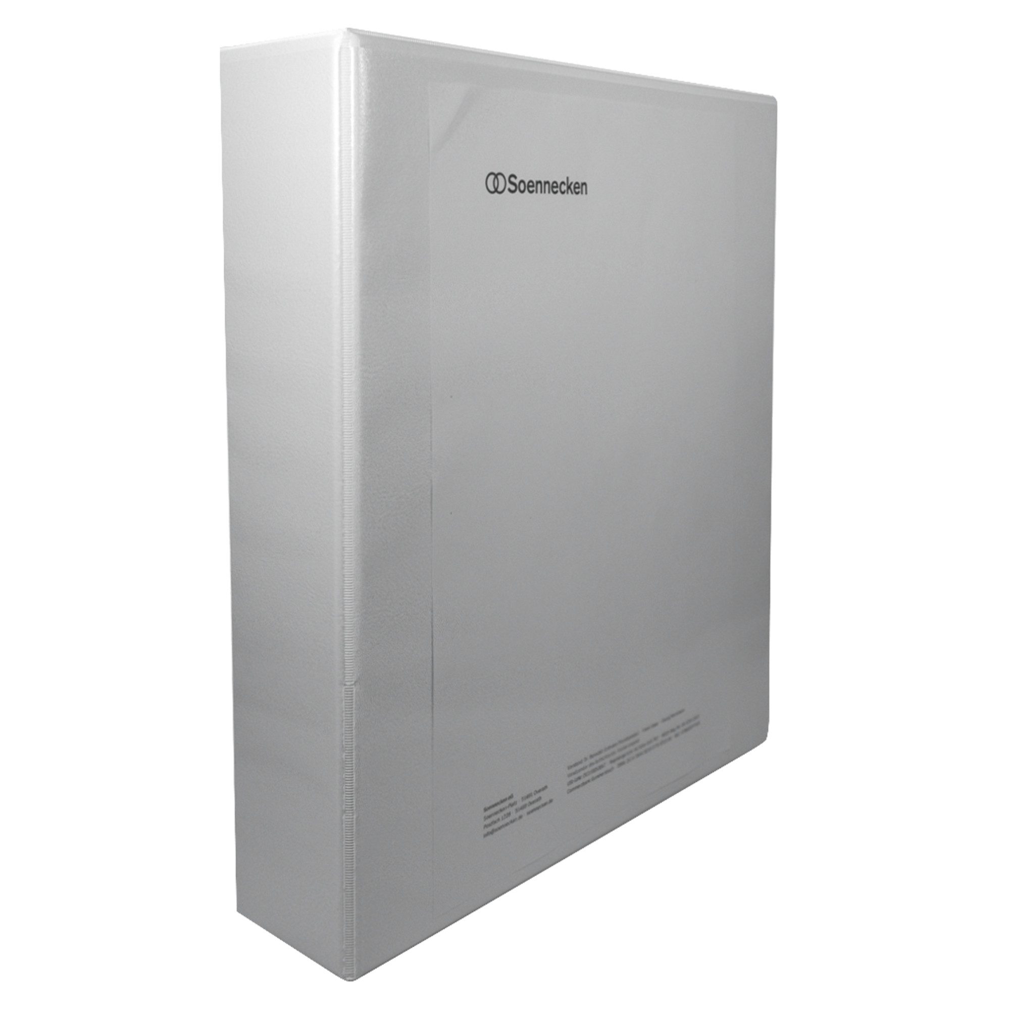 Soennecken Präsentationsordner Präsentationsringbuch 4148 DIN A4 50mm weiß