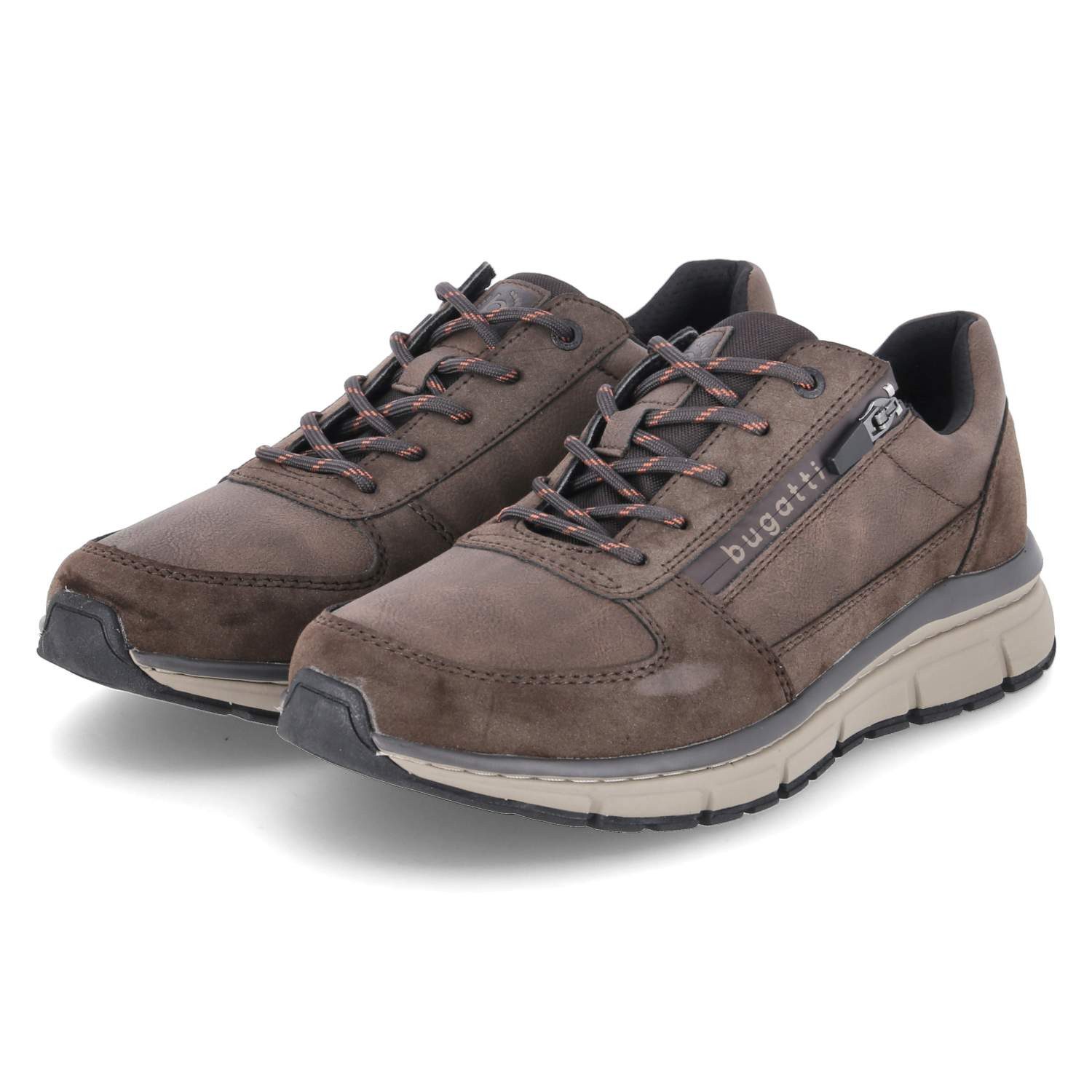 bugatti Bugatti 332AOS015500-6000 Herren Textil & Synthetik braun Schnürschuh
