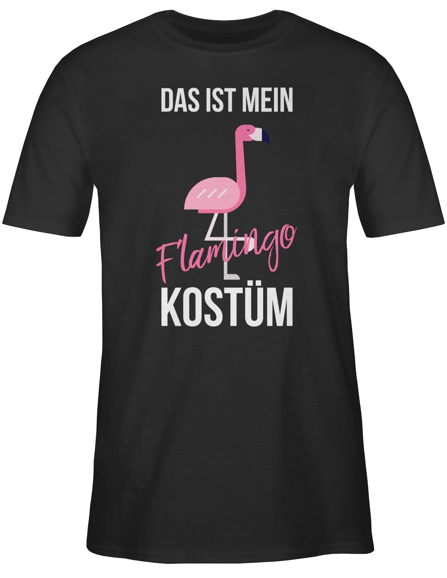 Shirtracer T-Shirt Das ist mein Flamingo Kostüm I Flamingokostüm lustig I Pink Flamingos Karneval & Fasching