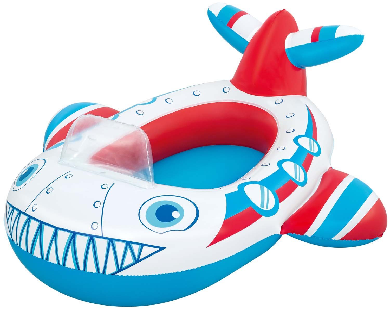 Bestway Kinder-Schlauchboot Bestway 34169 - Navigator Kinder-Schlauchboot - Flugzeug (Blau-Weiß)