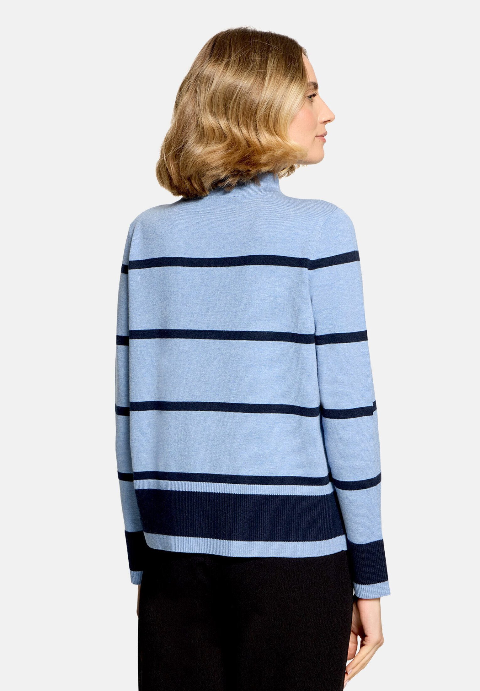 Betty Barclay Strickpullover Damen mit Stehkragen (1-tlg)
