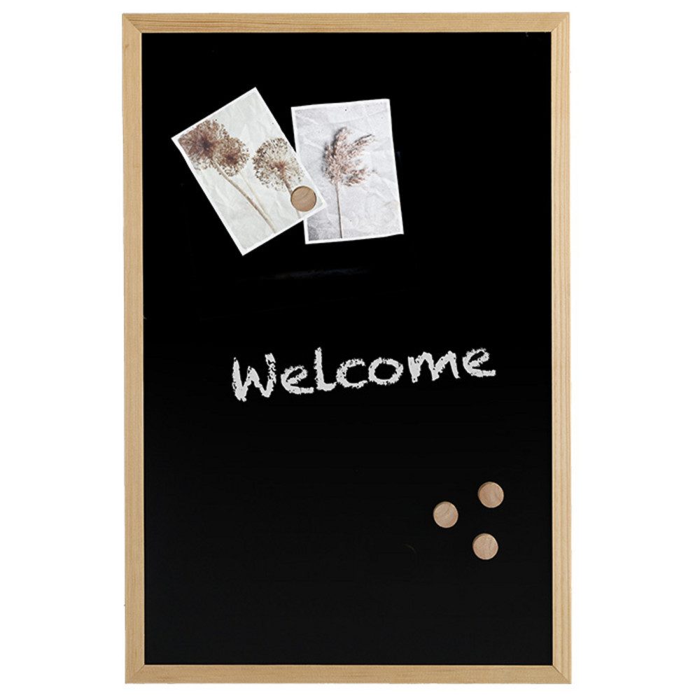 Basera® Magnettafel Kreidetafel mit Magnetfunktion, (1-tlg), 60 x 40 cm