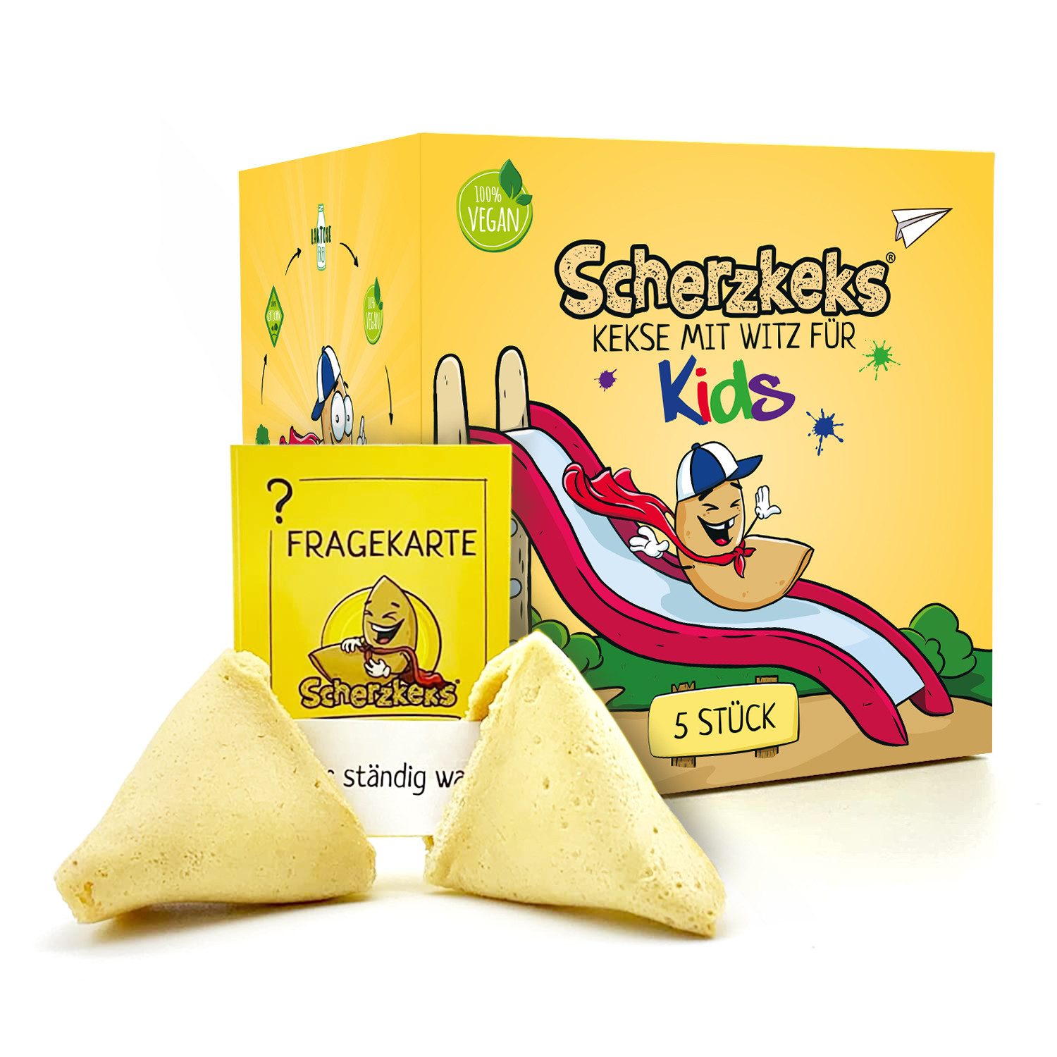 Scherzkeks Kekse Kids 5er Box, 1 x 35 g, 5 St. (Packung, 5er)