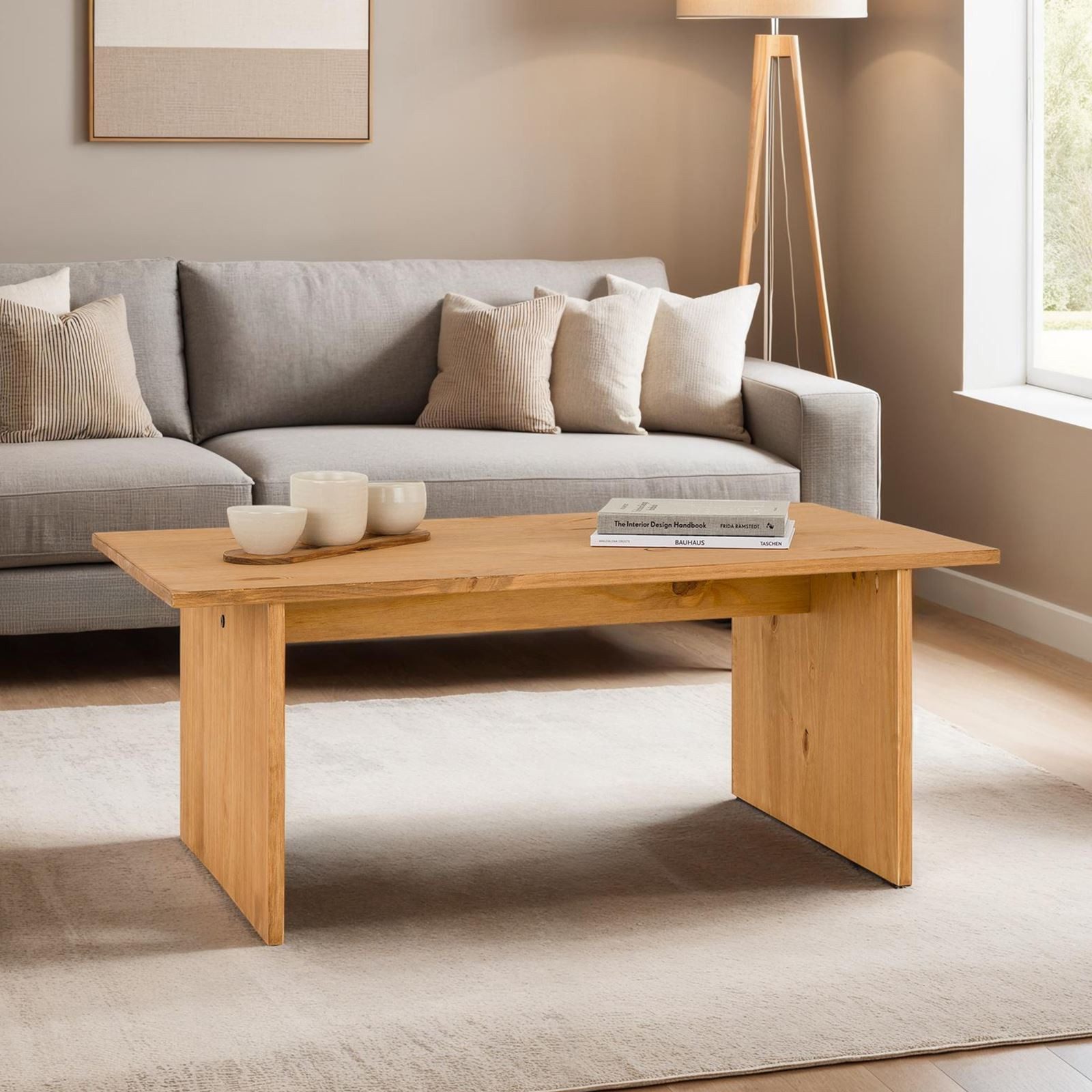 IDIMEX Couchtisch SALTO, Wohnzimmertisch aus Kiefer Massivholz, rechteckig, günstig online kaufen