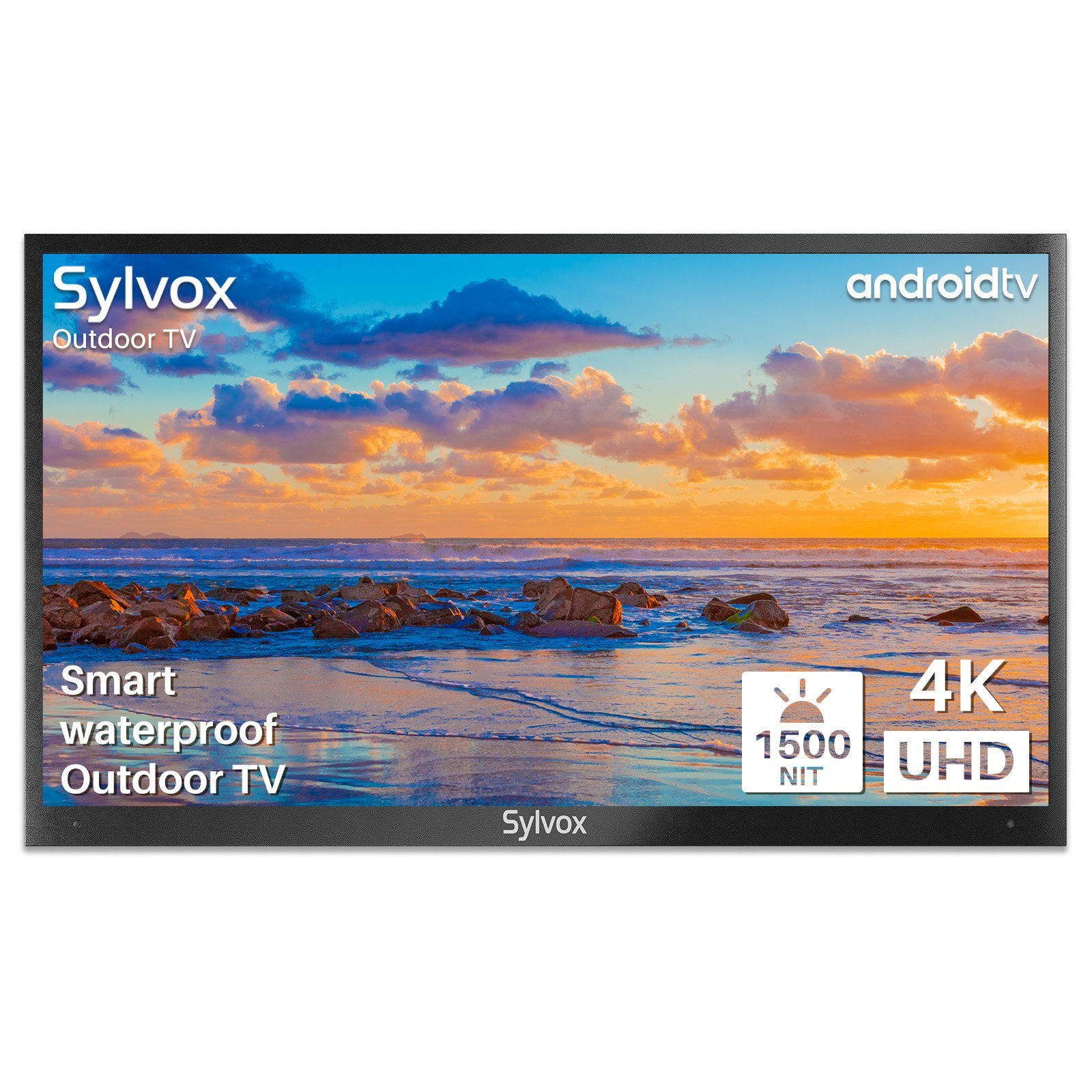 Sylvox OT55A2KEGE LCD-LED Fernseher (55 Zoll, 4K UHD, Smart-TV, WIFI, WLAN,  BLUETOOTH, Chromecast)
