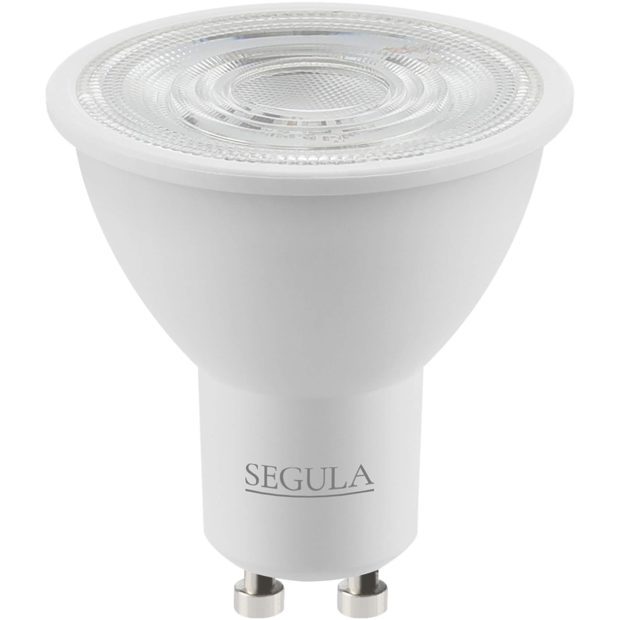 SEGULA LED-Leuchtmittel GU10 Reflektor 60°, GU10, 1 St., Warmweiß, LED Reflektor 60° GU10, 6W, 2700K, weiß