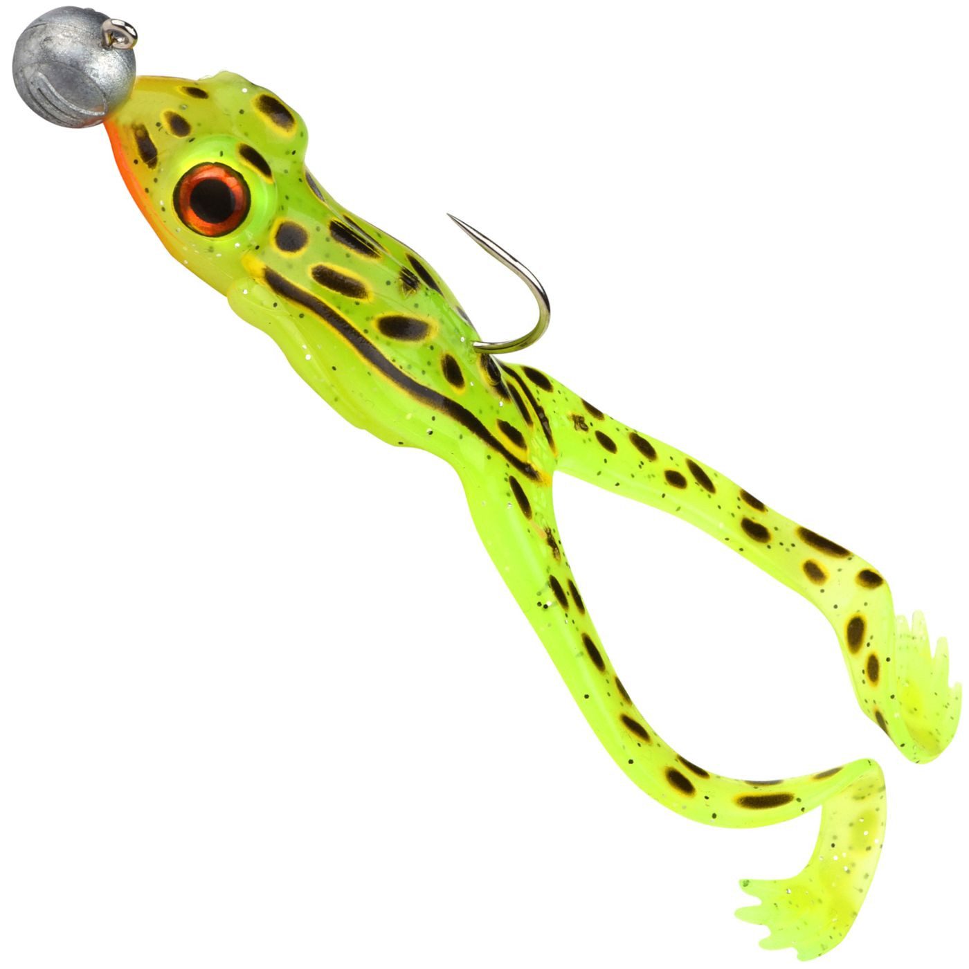 Kunstköder Spro The Frog To-Go 10cm 5g - montierter Gummifrosch