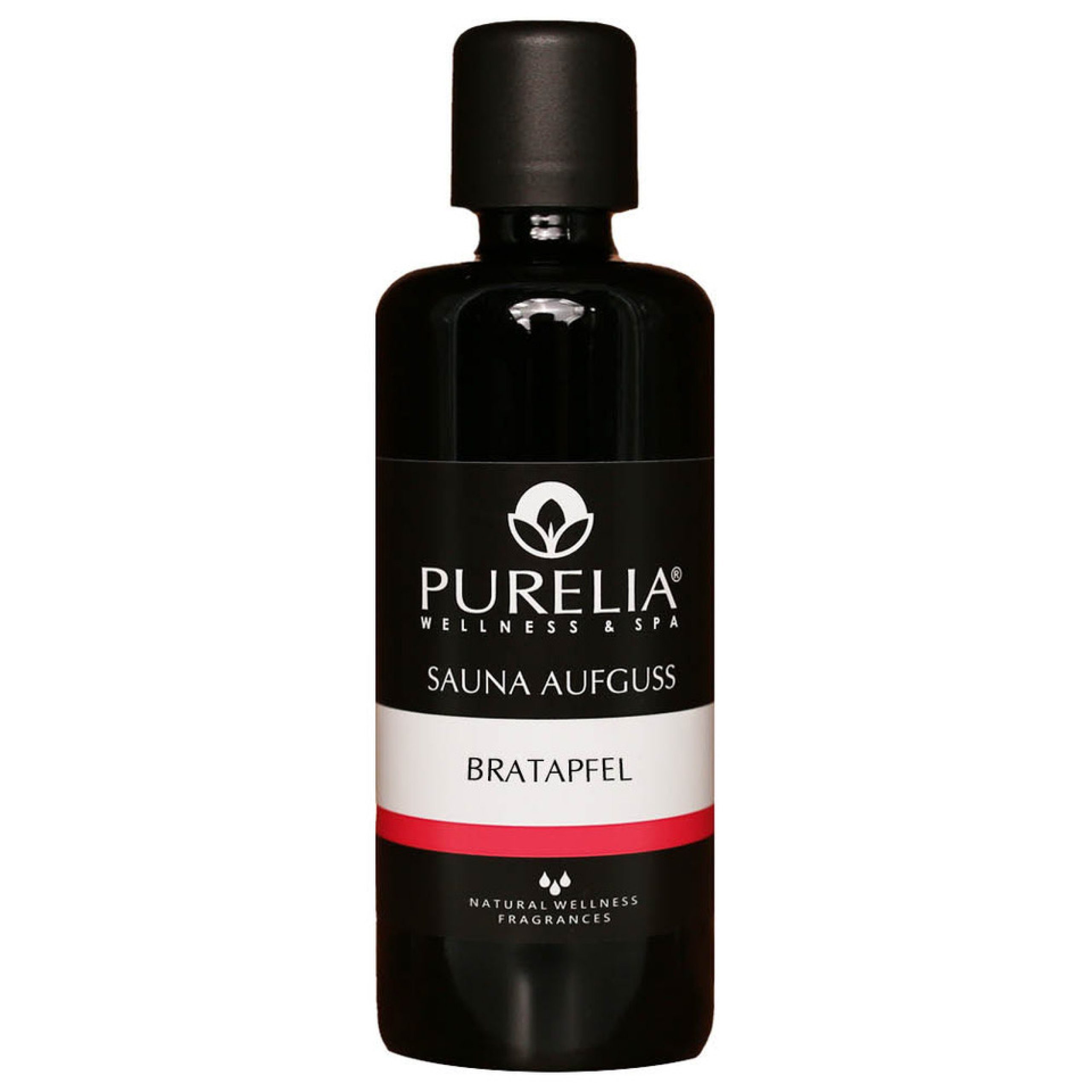 Purelia Aufgusskonzentrat PURELIA Saunaaufguss Konzentrat Bratapfel 100 ml natürlicher