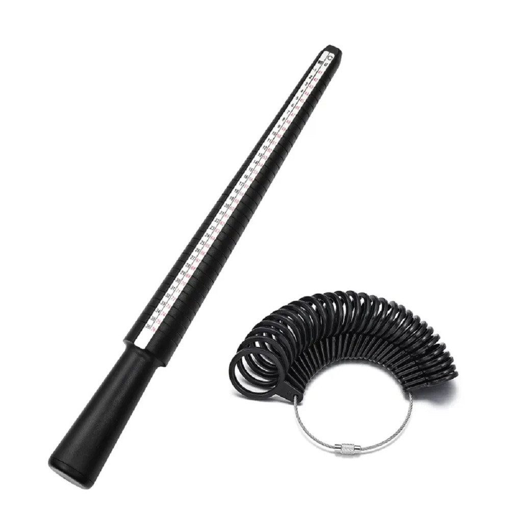 Eyecatcher Fingerring Ringgrößenmesser Set – Ringmaßstab & Ringschablonen f günstig online kaufen