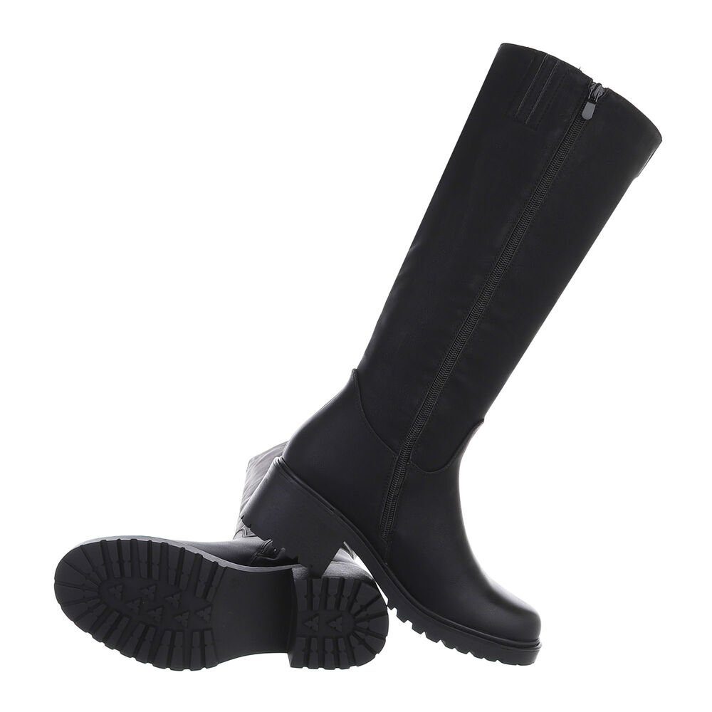 Ital-Design Damen Freizeit Stiefel (81809775) Blockabsatz günstig online kaufen