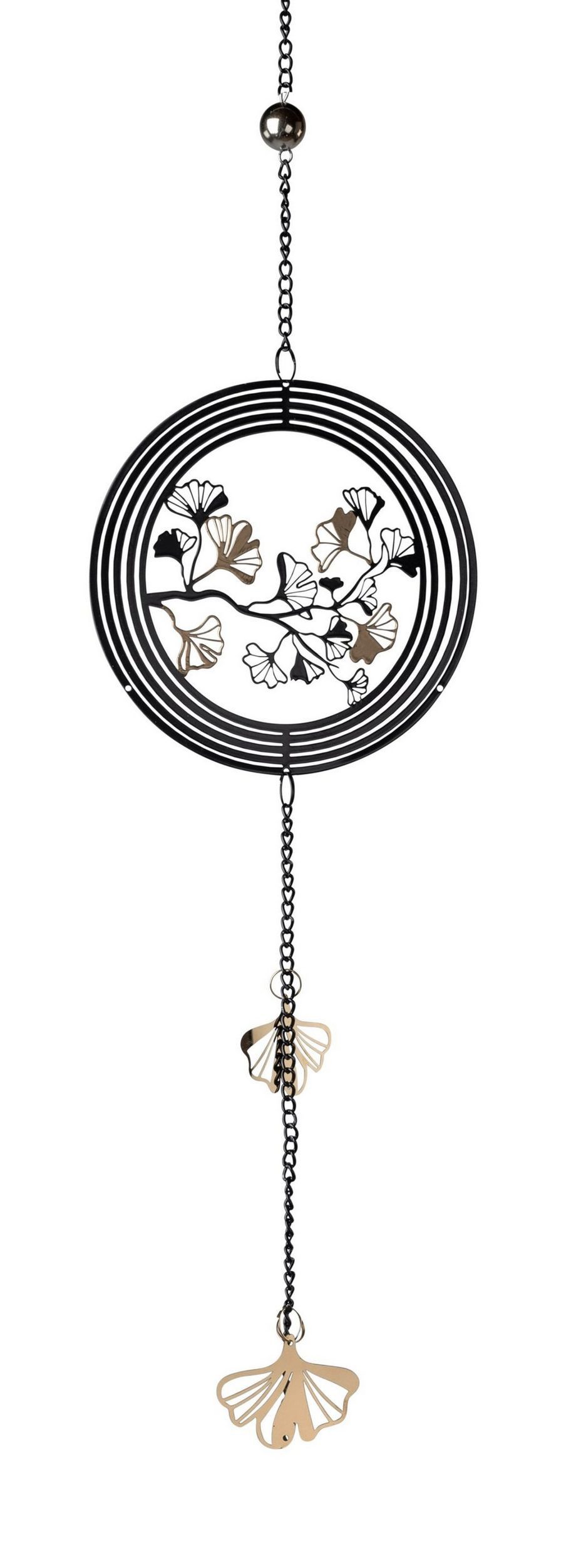 Dekohänger Fenster Hänger Fensterdeko mit Ginko 38,46,60 oder 70 cm