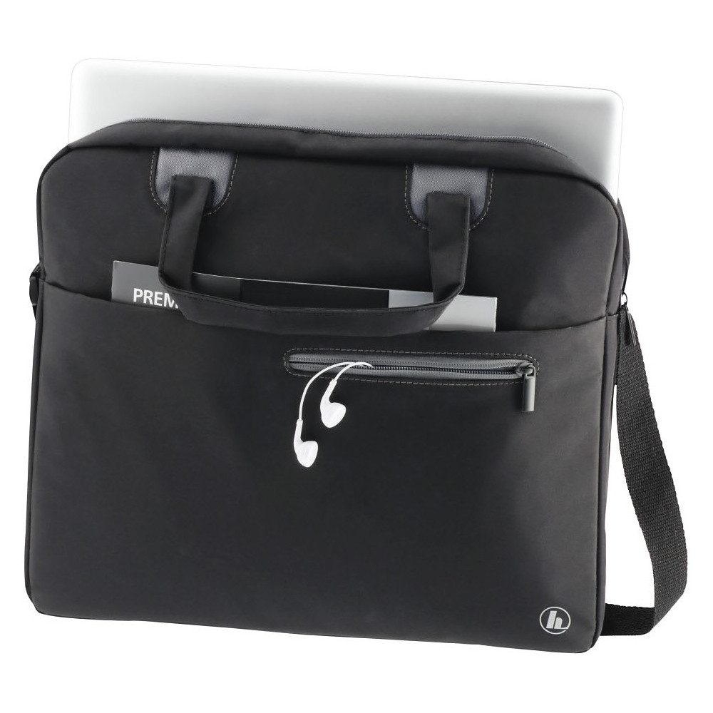Hama Laptoptasche Hama Laptop-Tasche Sydney grau/schwarz bis 40 cm für Laptops. (Laptop-Tasche, Business-Look)