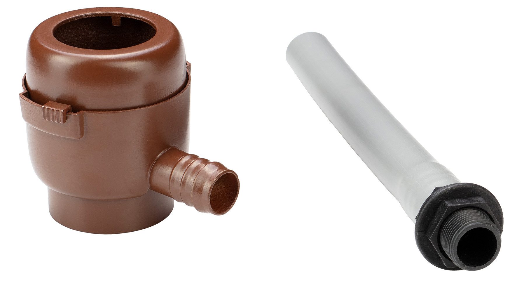 GARANTIA Regentonne Füllautomat Mini DN 50-60 braun inkl. Filtereinsatz