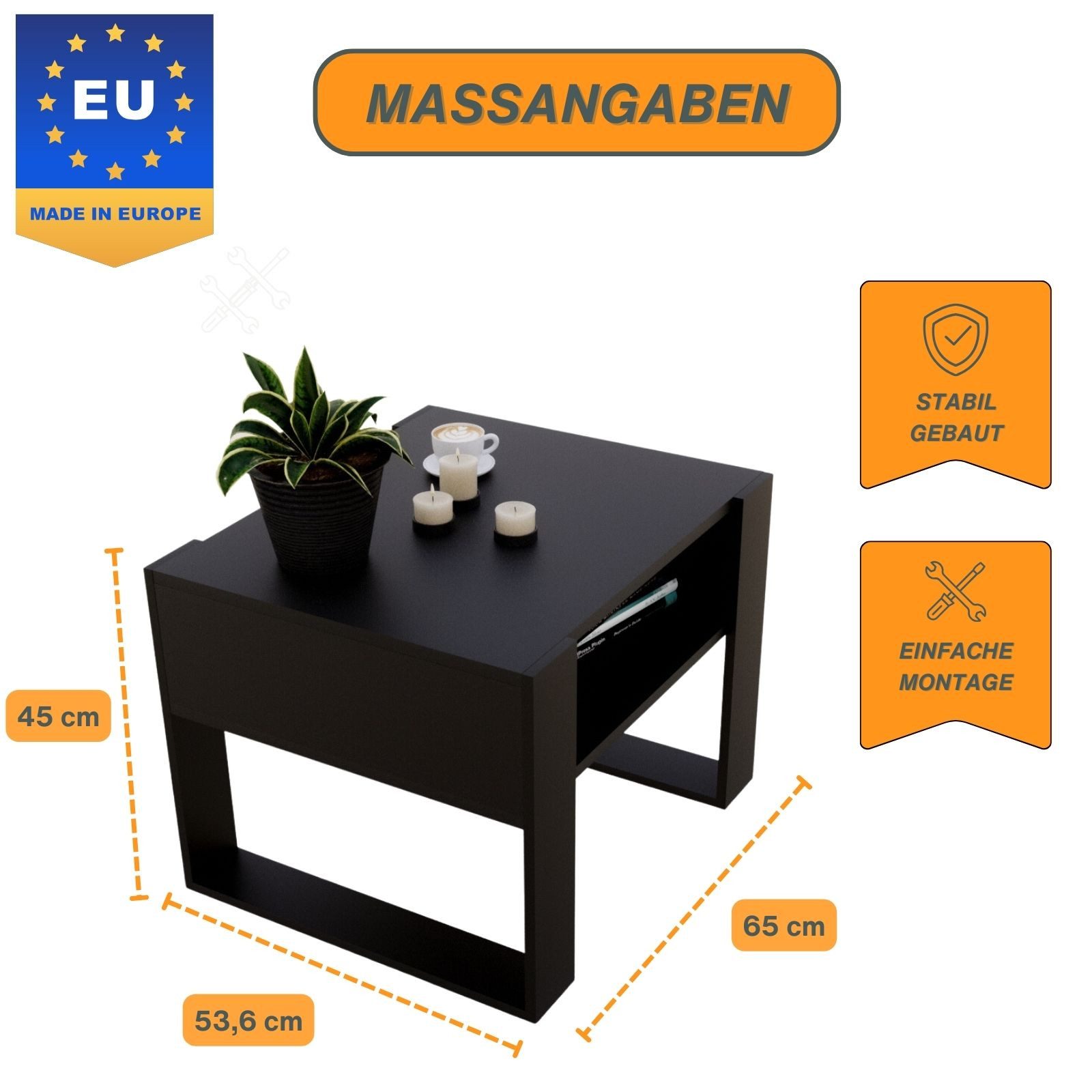 Raumhirsch Furniture Couchtisch Karo65 modern & günstig online kaufen