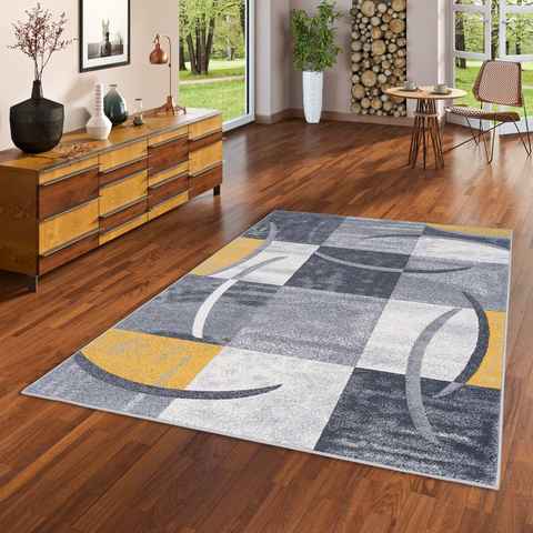 Designteppich Designer Teppich Brilliant Trend, Pergamon, Rechteckig, Höhe: 6 mm