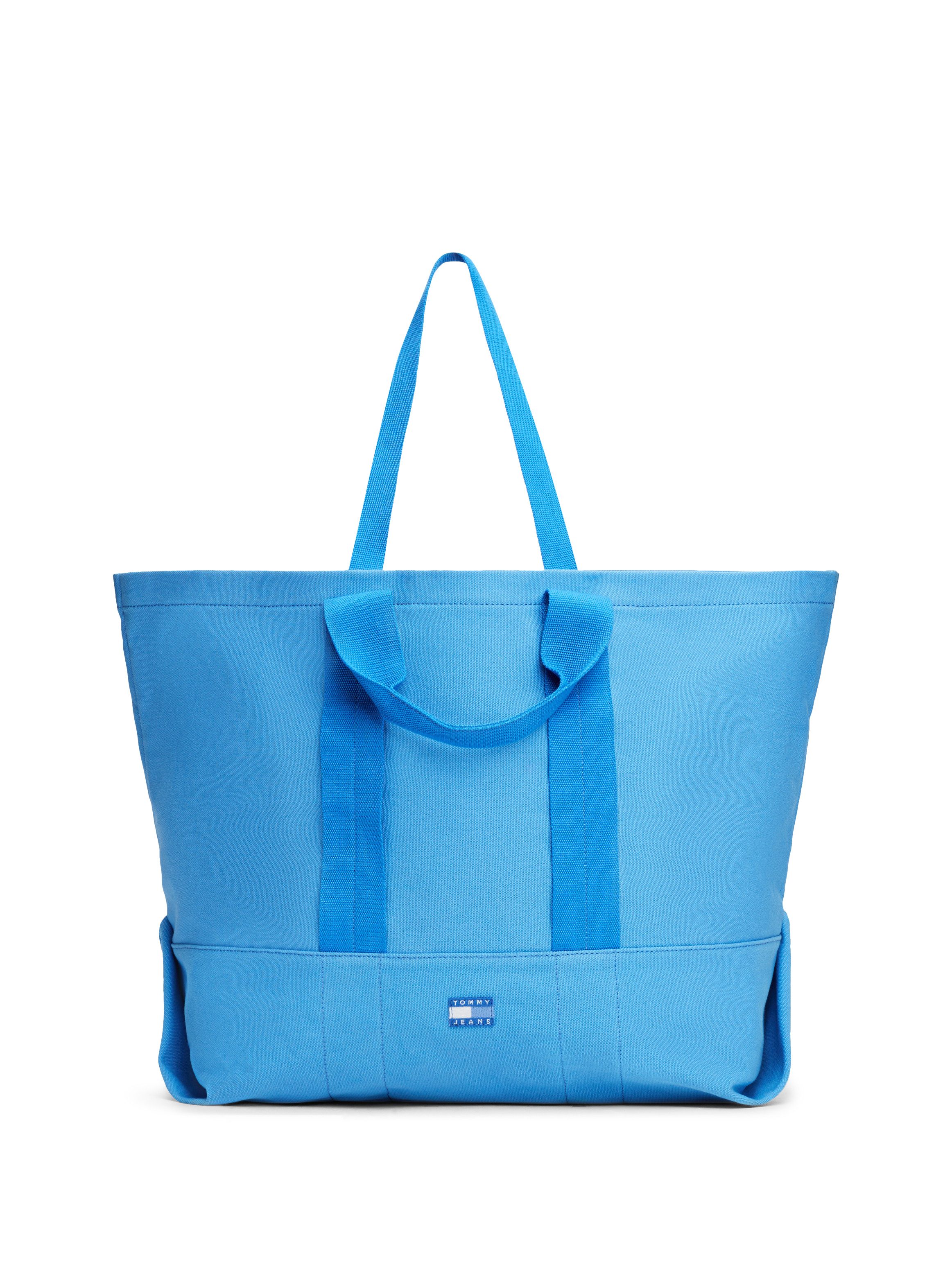 Tommy Jeans Tragetasche TJW TOTE EDITION CANVAS, Damen Henkeltasche, Shopper, Schultertasche mit Logo-Schriftzug