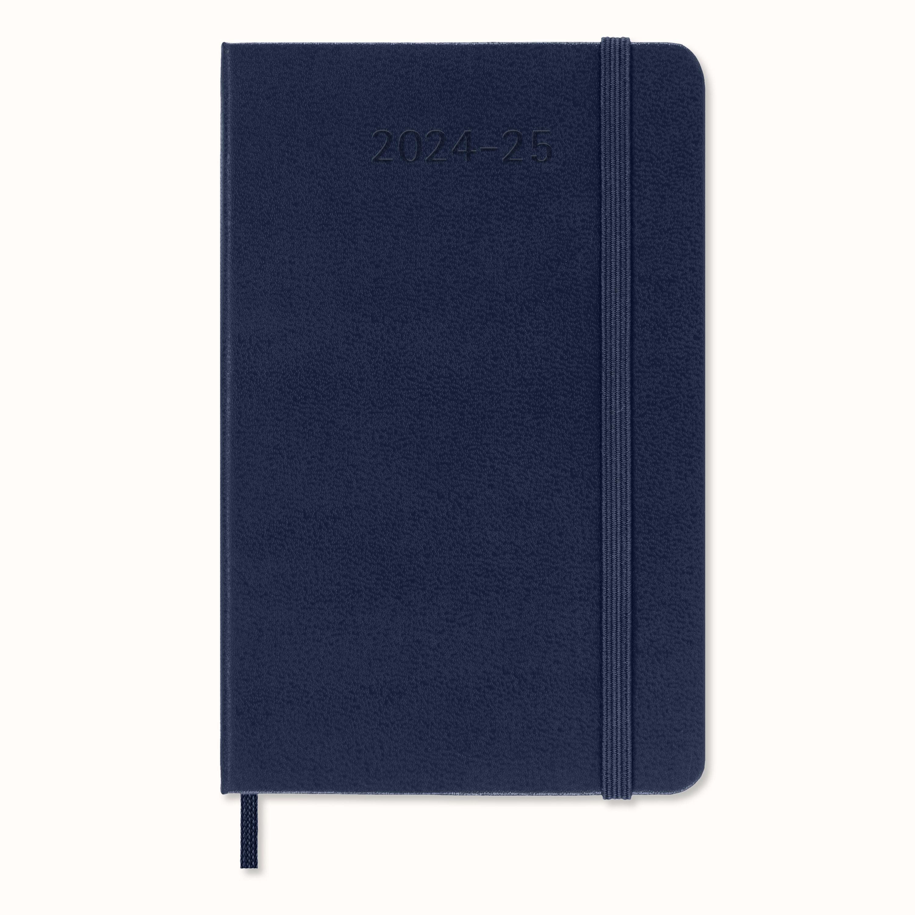Notizbuch Moleskine 18 Monate Wochen Notizkalender 2024/2025, P/A6