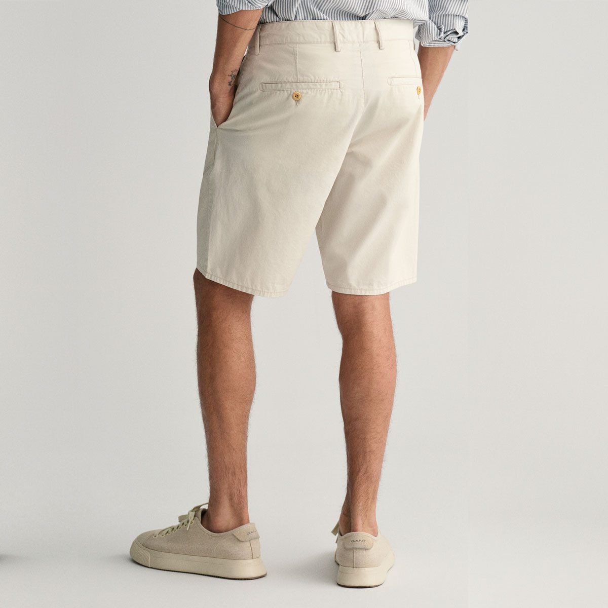 Gant Shorts 205074 Herren Komfort Stretch Shorts aus Relaxed Fit
