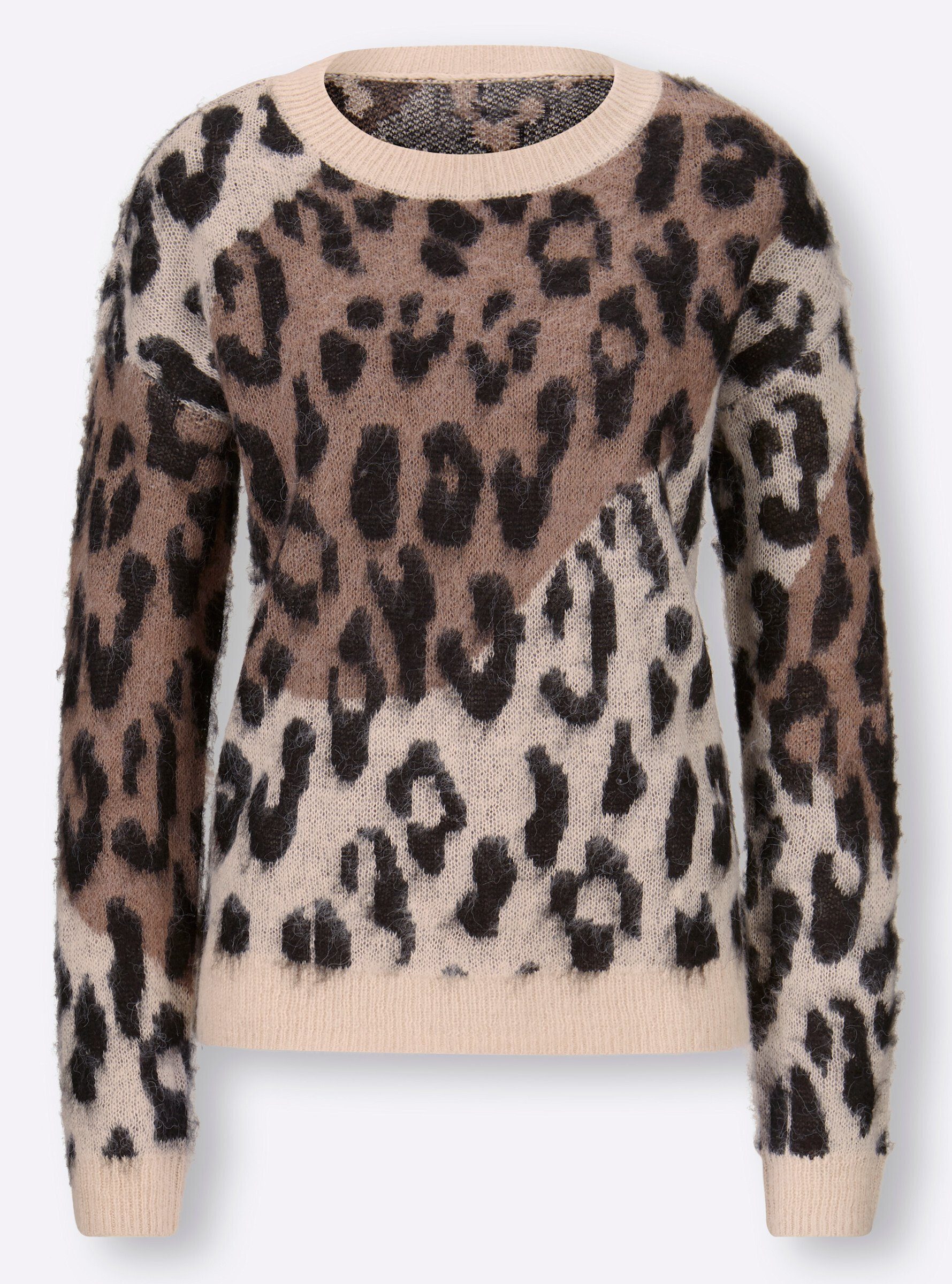 Strickpullover Pullover Langarm Grobstrick