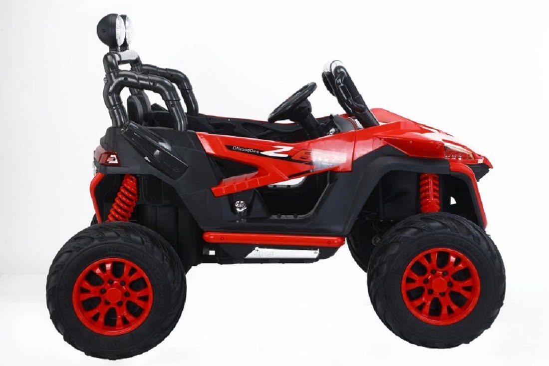 Spielzeug Kinder-Elektrofahrzeuge schnaeppchenmeile-online Elektro-Kinderauto Kinder Elektroauto Elektrobuggy Rot Vier Motoren+
