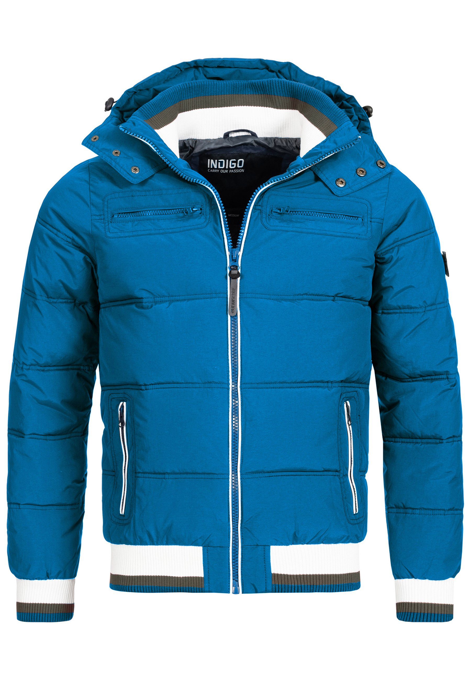 Sea Steppjacke Blue Indicode Marlon