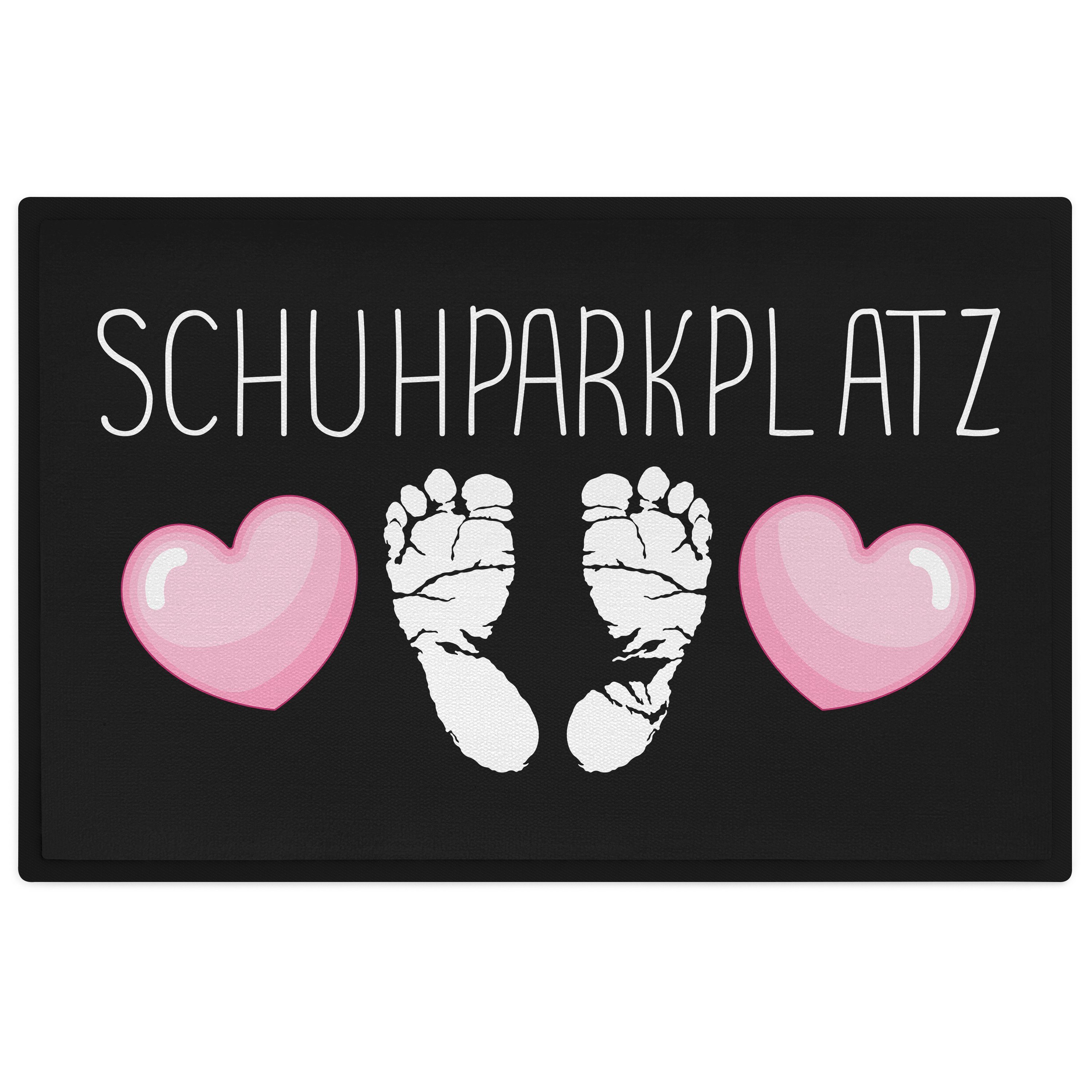 Fußmatte mit Schuhparkplatz Spruch Fußmatte Fussmatte Innen un, Geschenk Lustige Trendation