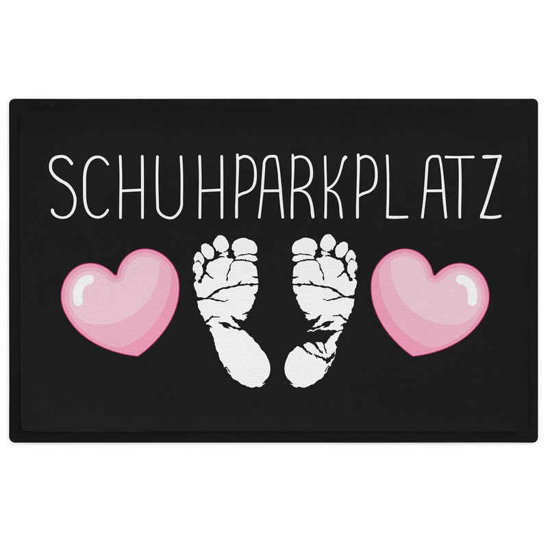 Fußmatte Schuhparkplatz Lustige Fußmatte Geschenk Fussmatte mit Spruch Innen un, Trendation