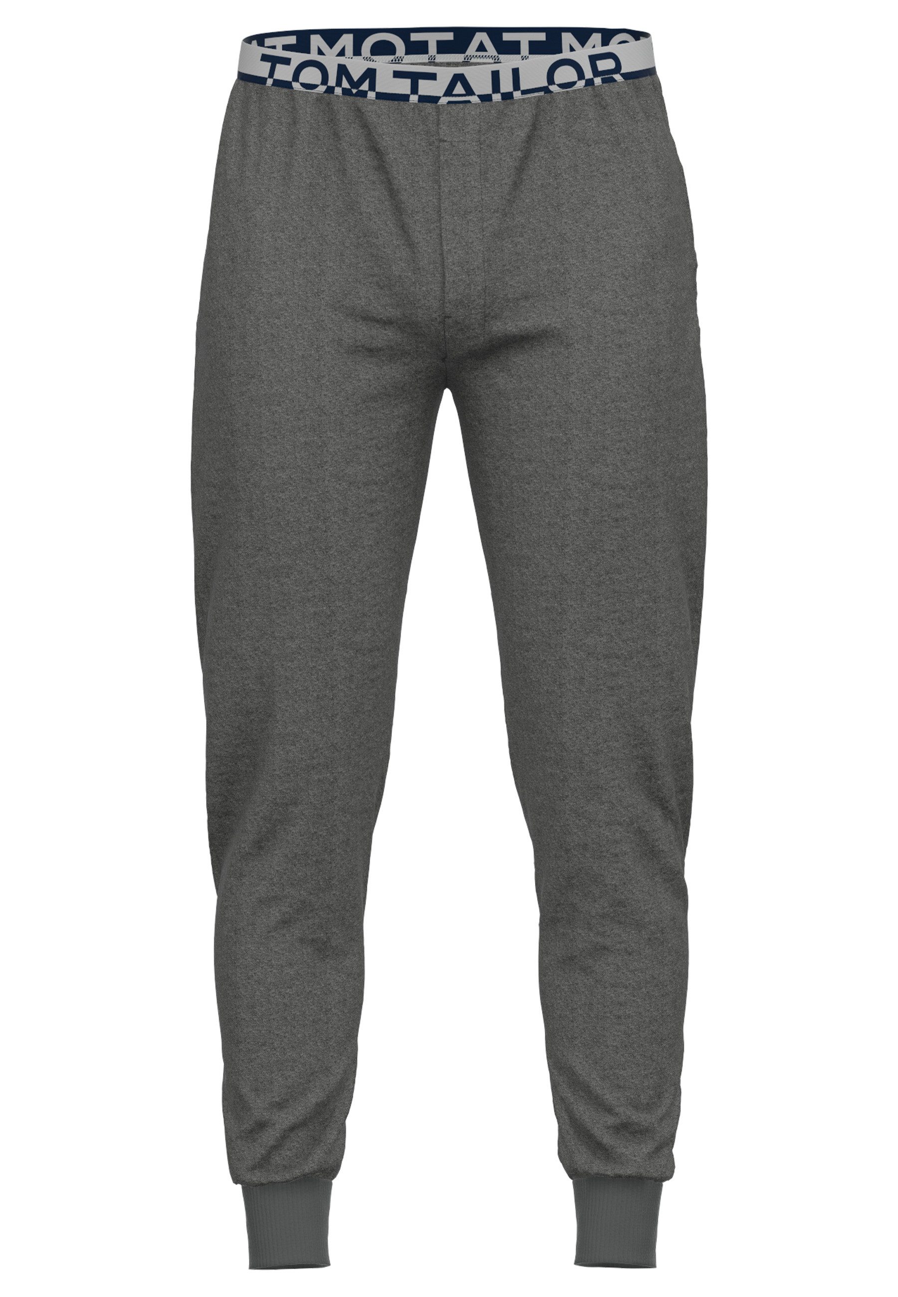 TOM TAILOR Pyjamahose Brügge Logobund, schmaler Fit, Seitentaschen, atmungs günstig online kaufen