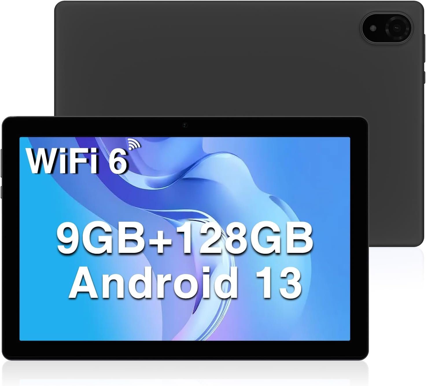 DOOGEE Tablet (10.1", 128 GB, Android 13, 9GB RAM, 128GB ROM (1TB TF), Tablet, 8MP+5MP 5060mAh WIFI6, Google GMS)