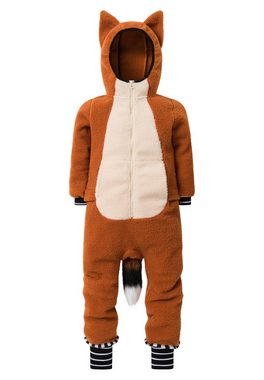 WeeDo Fleeceoverall FOXDO Fox Mitwachsfunktion, Toilettensystem