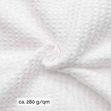 Wohndecke, ZOLLNER, waschbar bis 95°C, Waffelpique, 150 x 220 cm, 100% Baumwolle, vom Hotelwäschespezialisten