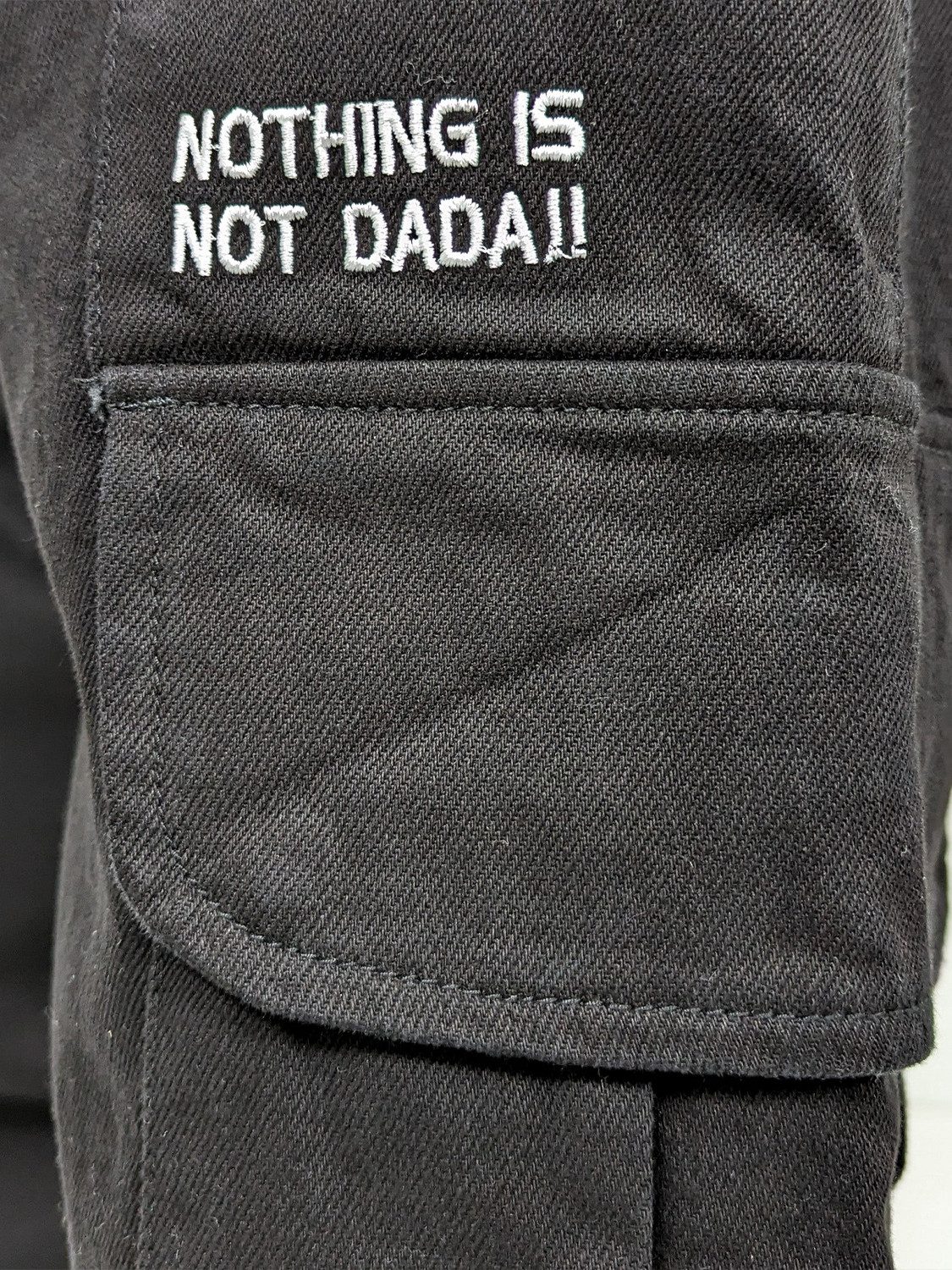 DADA Supreme Regular-fit-Jeans Baggy Cargo Denim mit Taschen Worker für Herren Baumwolle unifarben atmungsaktiv Reißverschluss modisch-Style – Bild 4 von 5