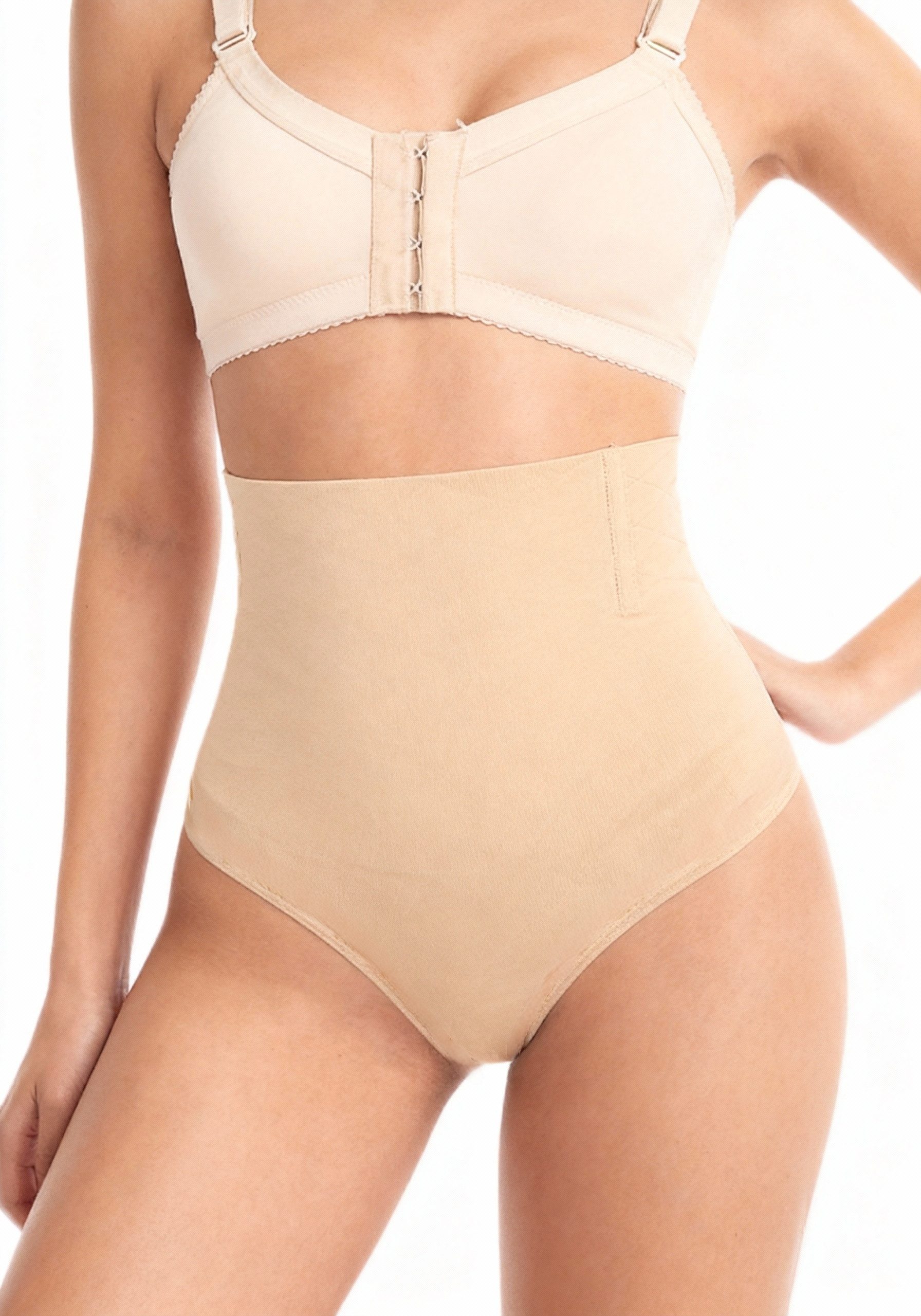 Lovolotti Taillenshaper High-Waist Slip Leicht figurformender Taillenslip mit nahtlosem Design – Bild 2 von 3