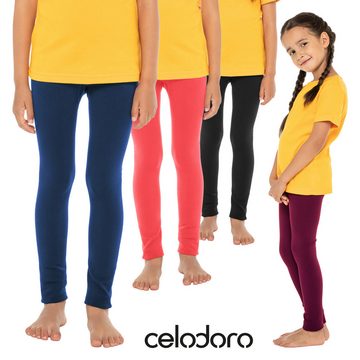 celodoro Funktionsleggings Kinder Thermo Leggings (1er oder 2er) mit Innenfleece