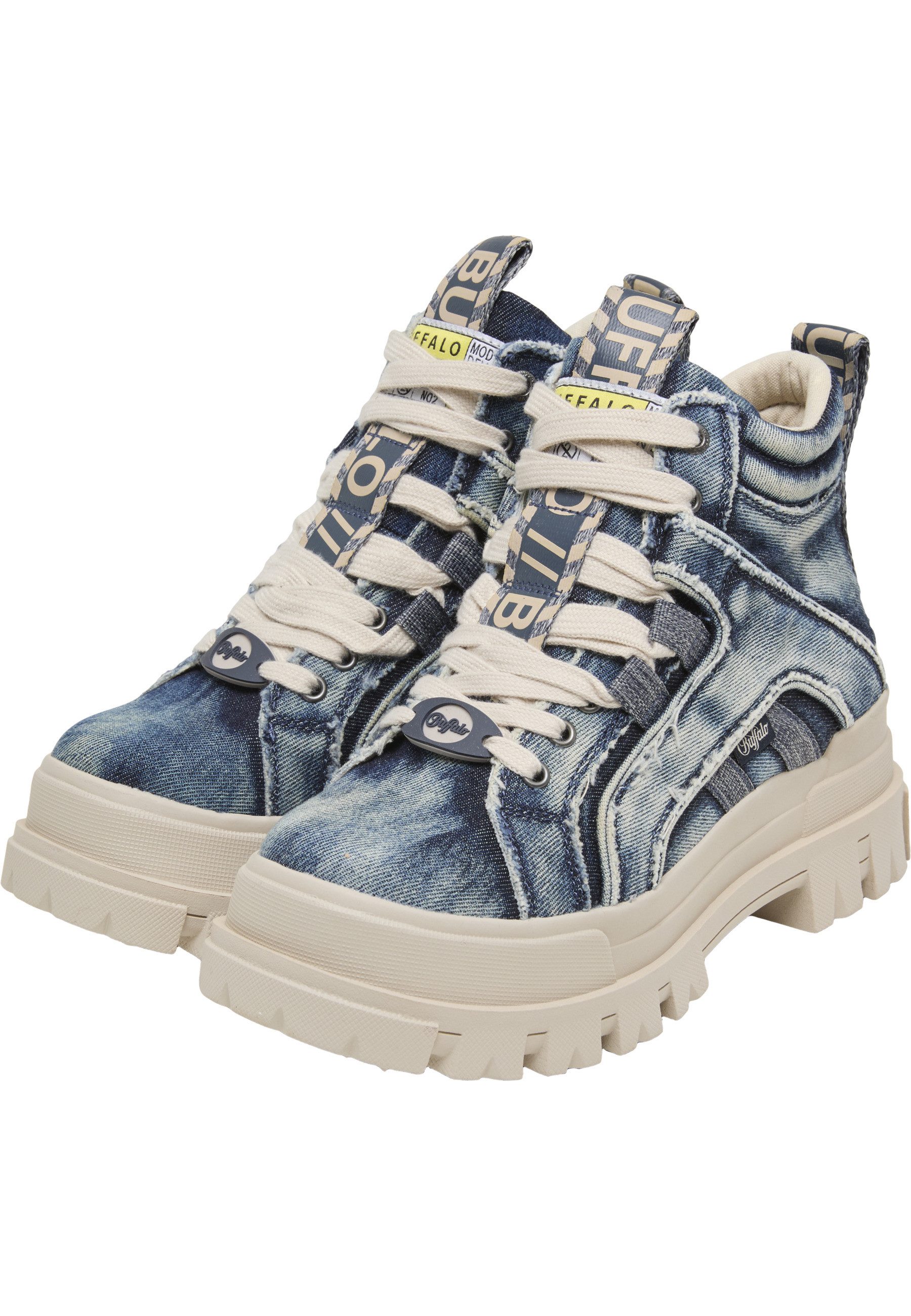 Buffalo Buffalo ASPHA NC MID - VEGAN DENIM Stiefel günstig online kaufen